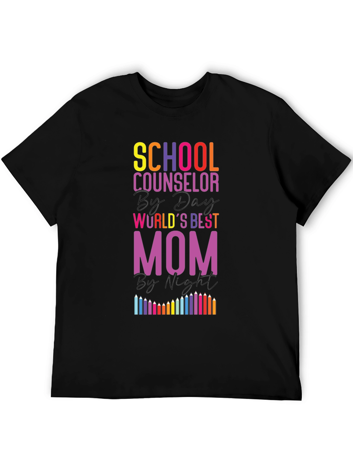 School Counselor Worlds Best Mom T-Shirt