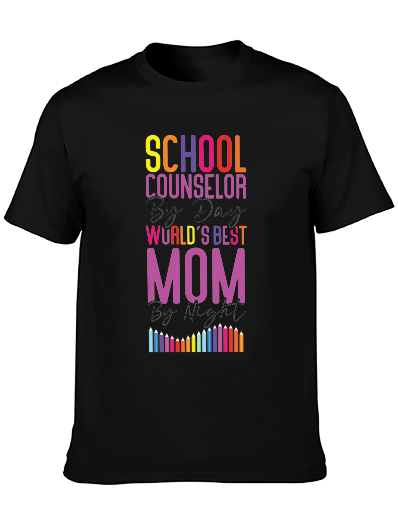 School Counselor Worlds Best Mom T-Shirt