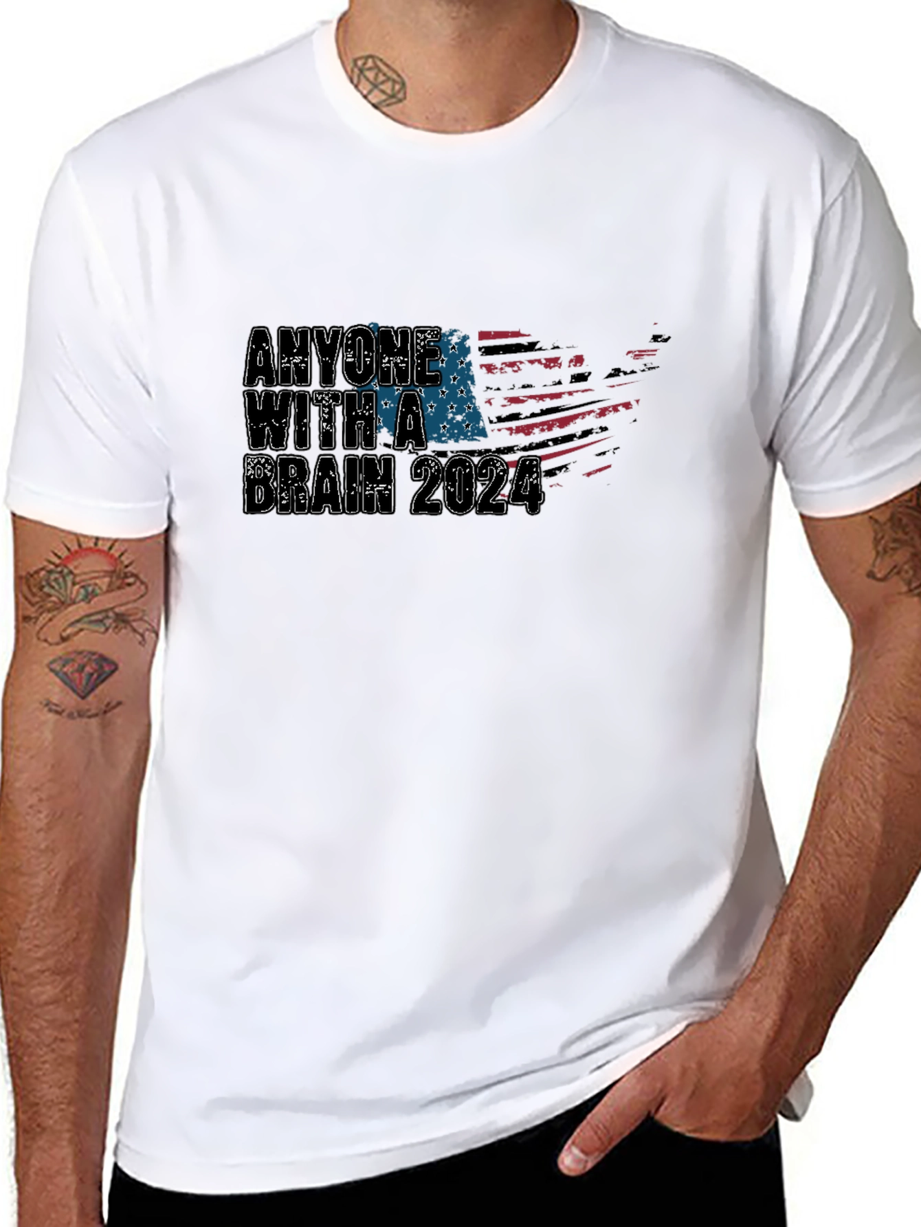 Anyone With a Brain 2024 T-Shirt