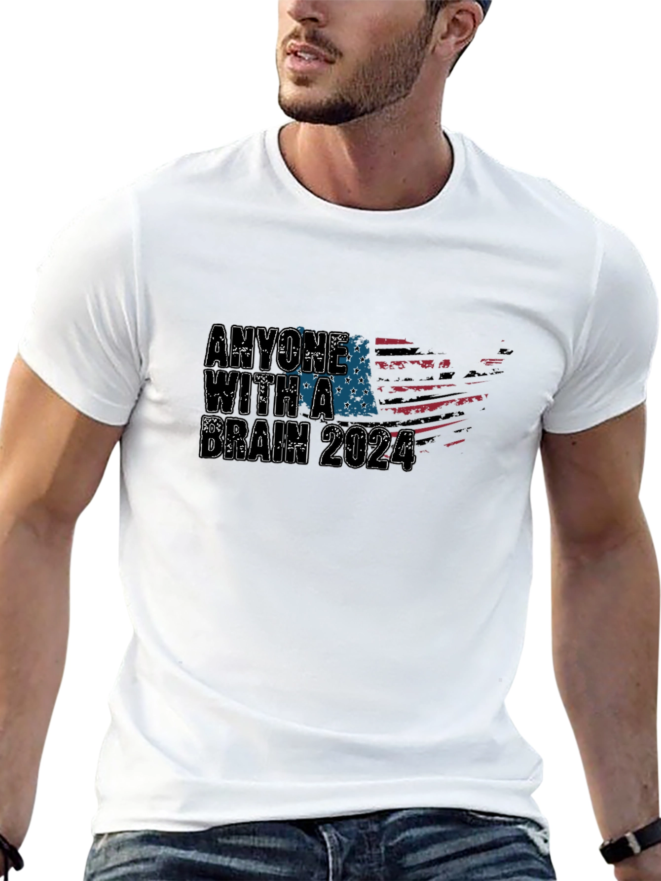 Anyone With a Brain 2024 T-Shirt