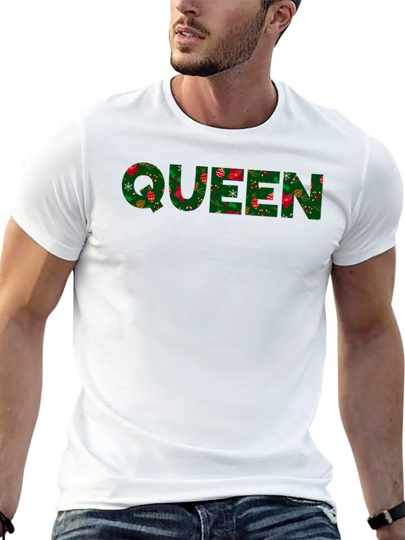 Festive Queen Christmas Holiday T-Shirt