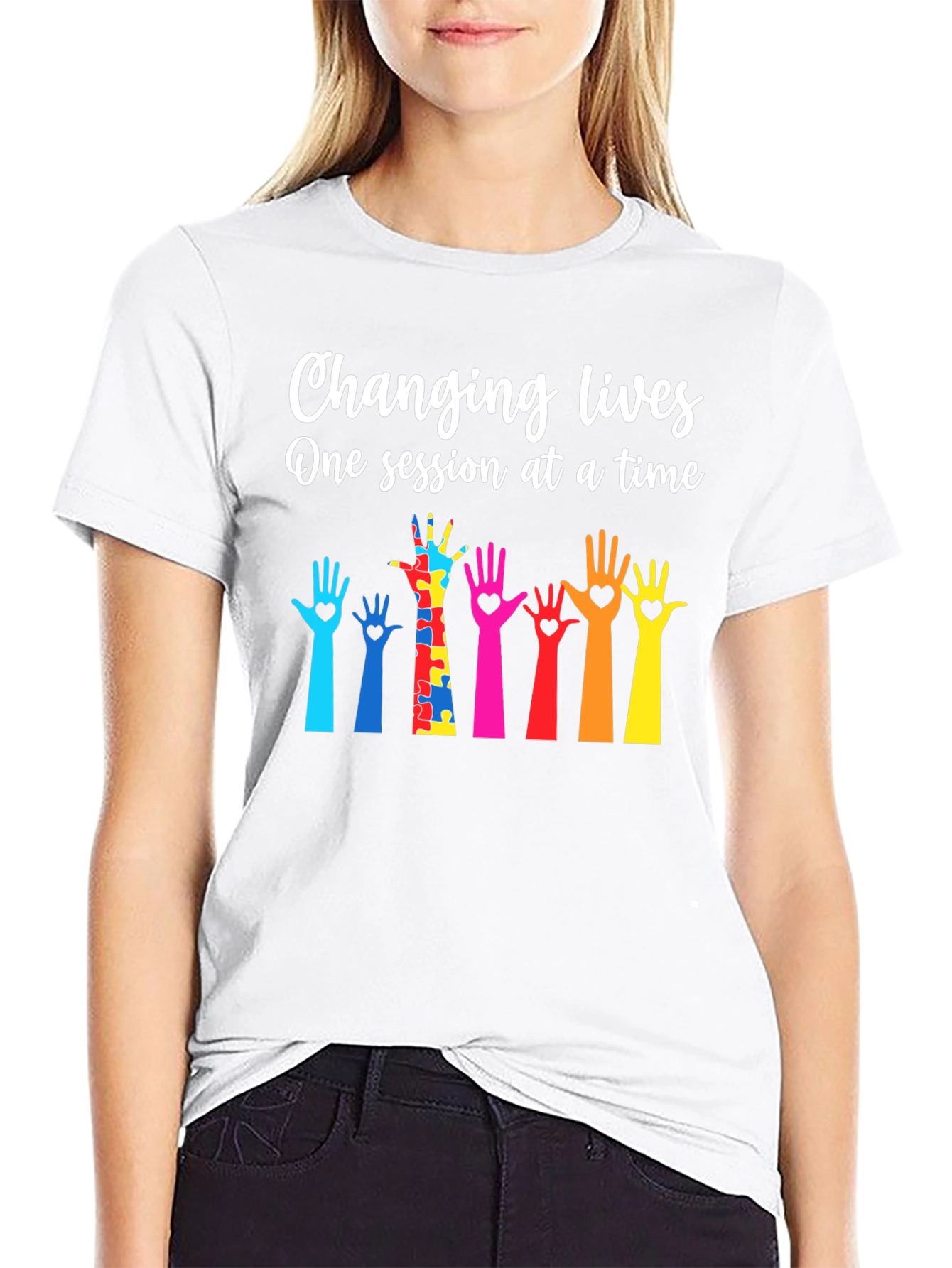 Changing Lives Autism Awareness T-Shirt