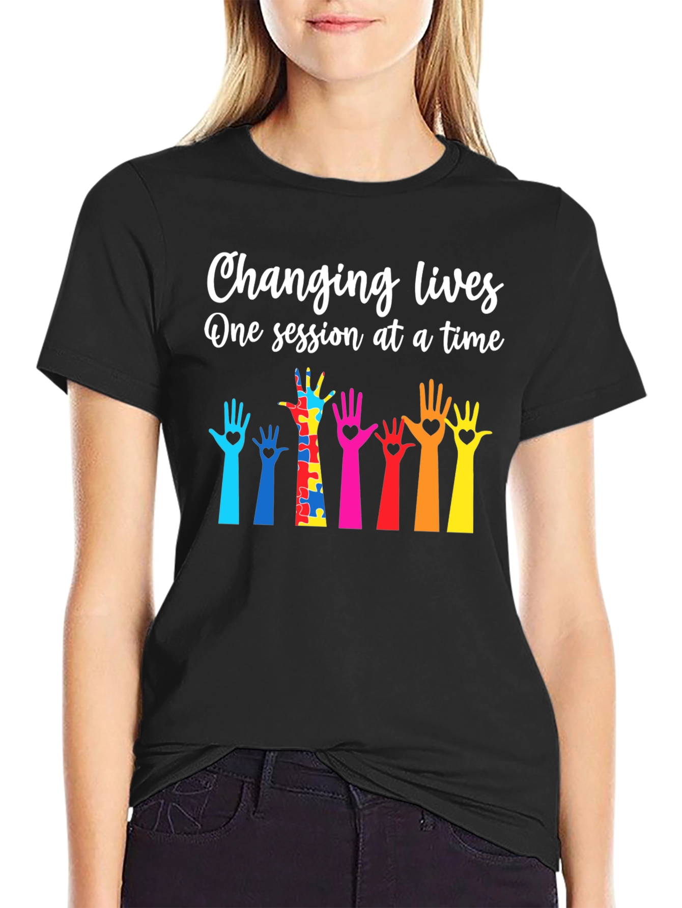 Changing Lives Autism Awareness T-Shirt