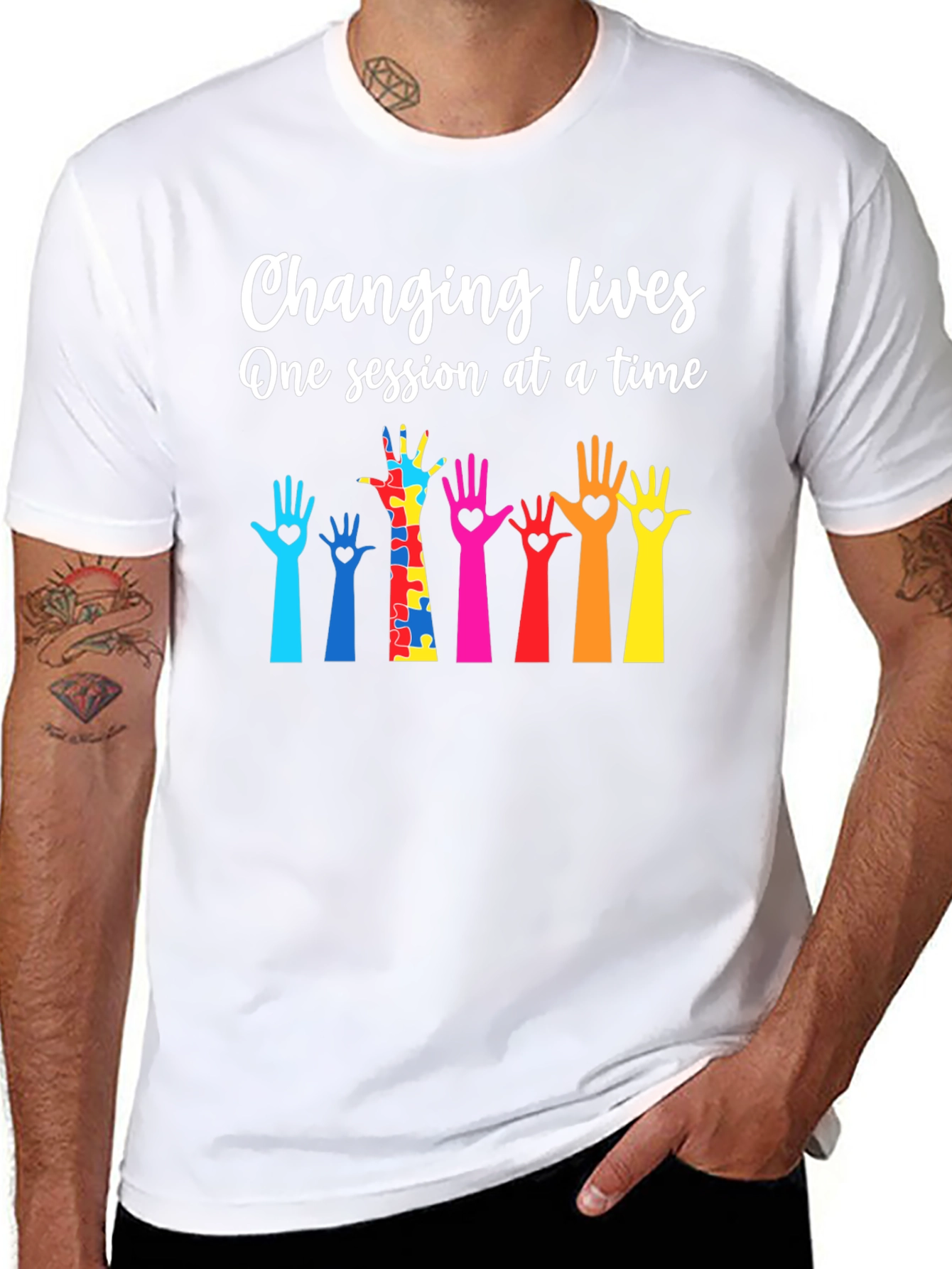 Changing Lives Autism Awareness T-Shirt