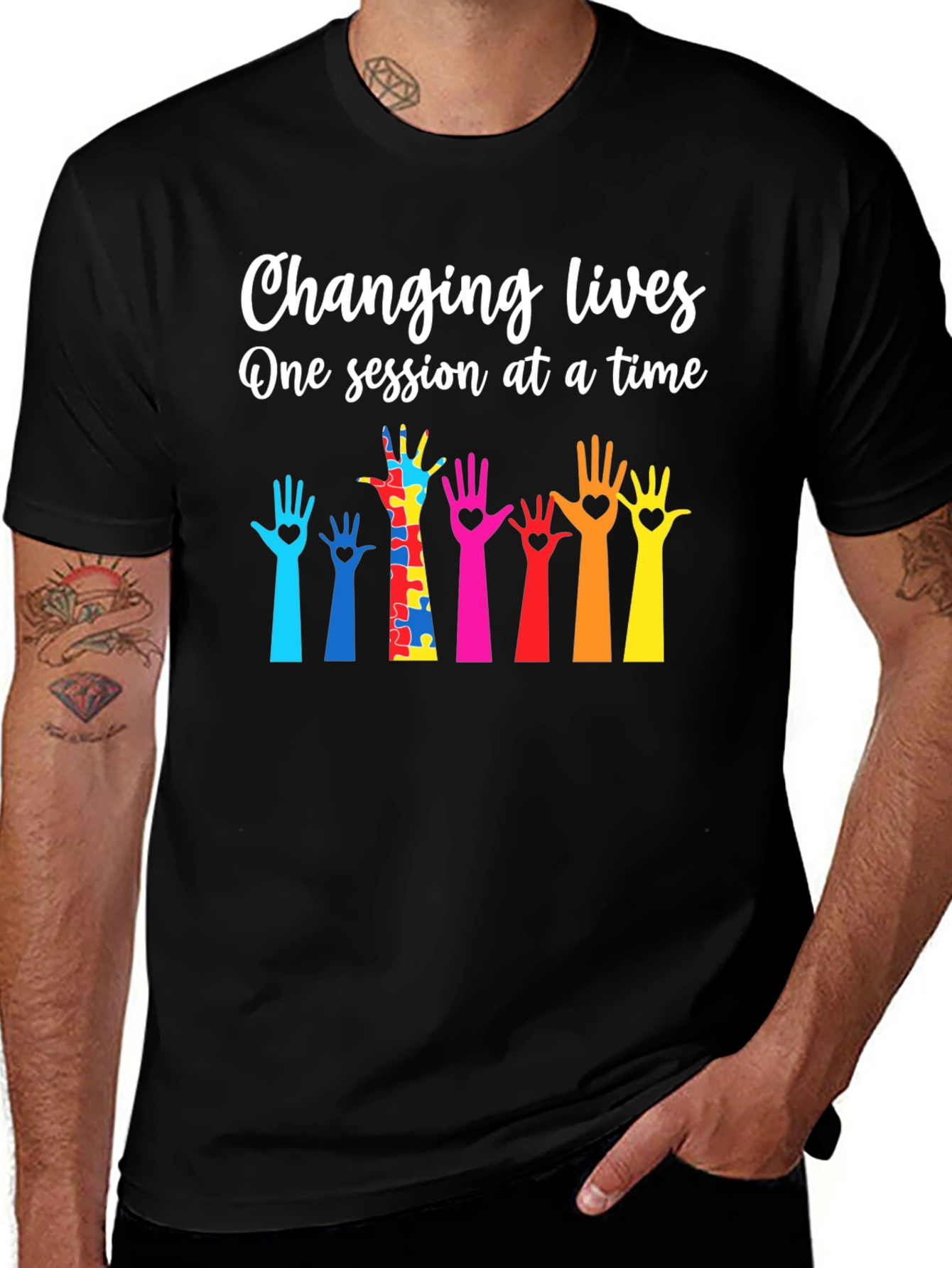 Changing Lives Autism Awareness T-Shirt