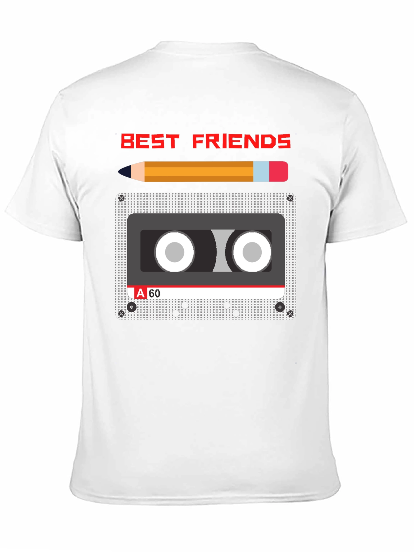 Best Friends Cassette Tape Graphic Tee