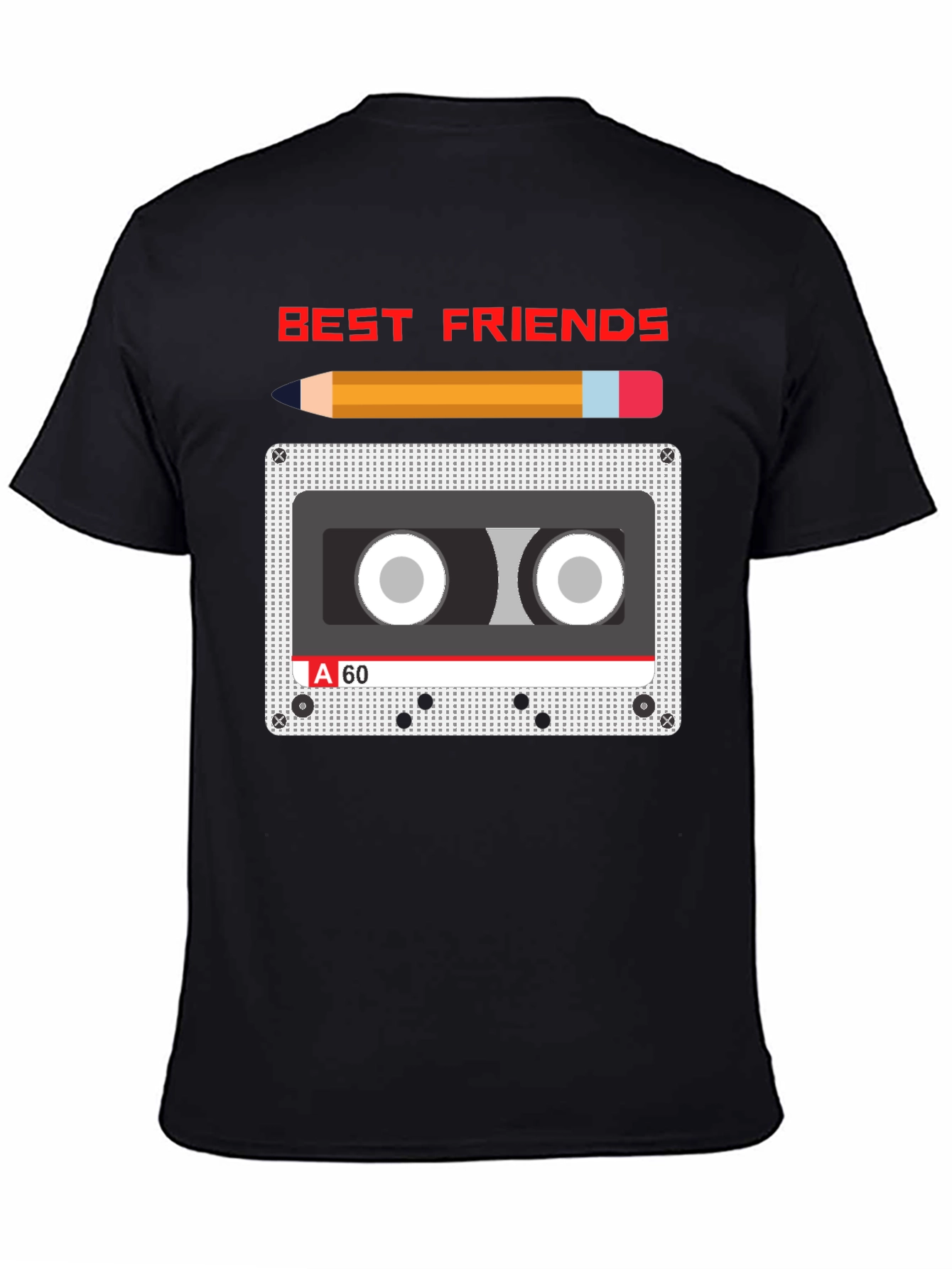 Best Friends Cassette Tape Graphic Tee
