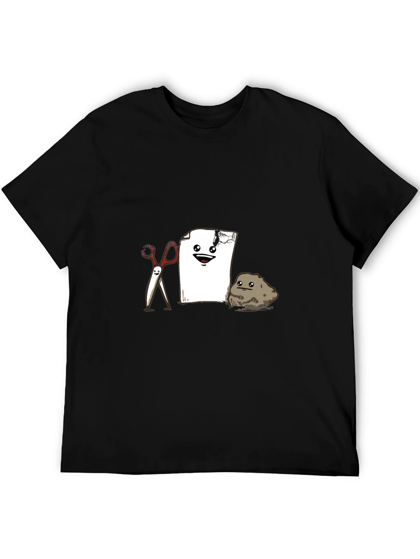 Rock Paper Scissors Graphic Tee