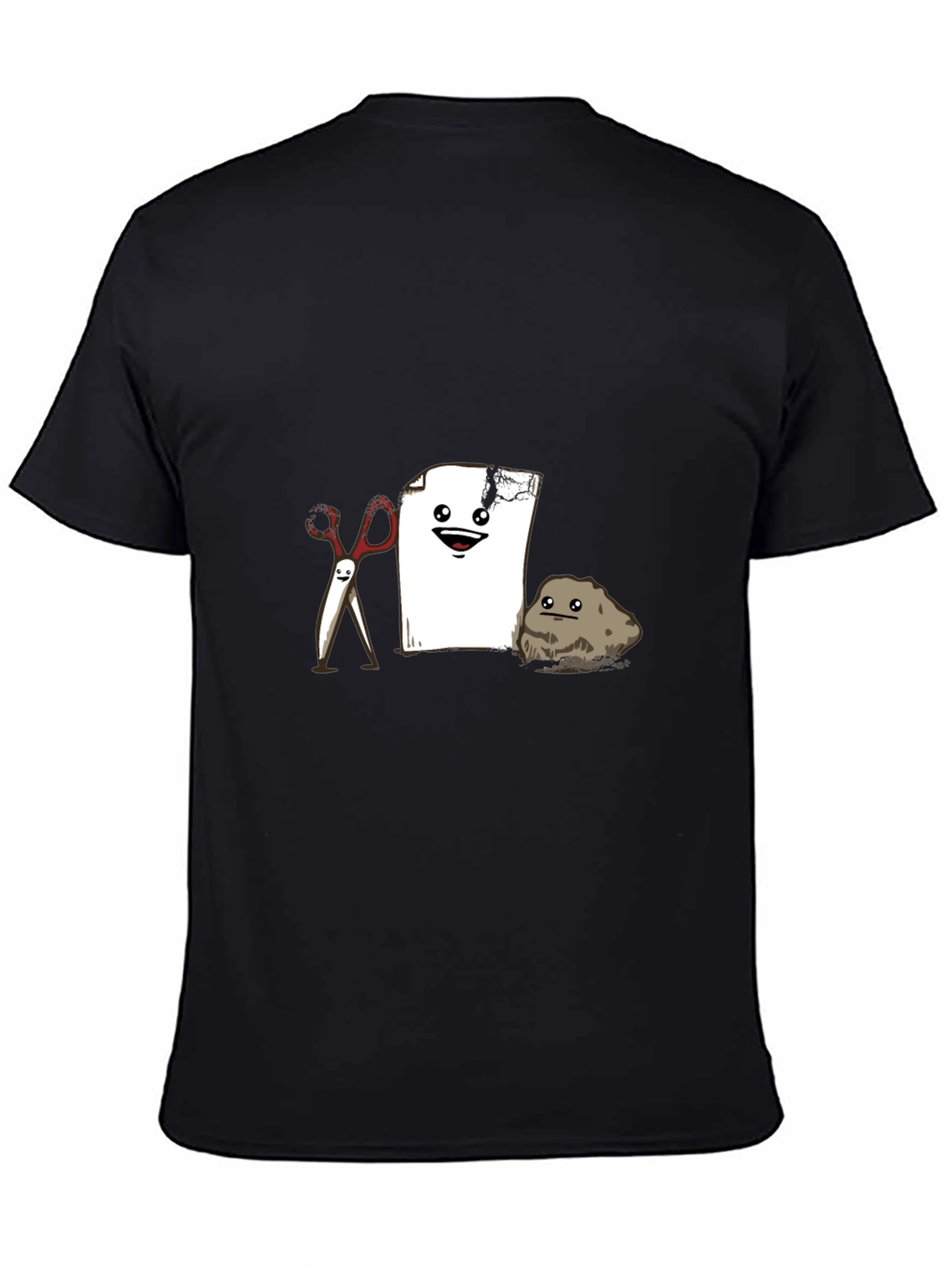 Rock Paper Scissors Graphic Tee