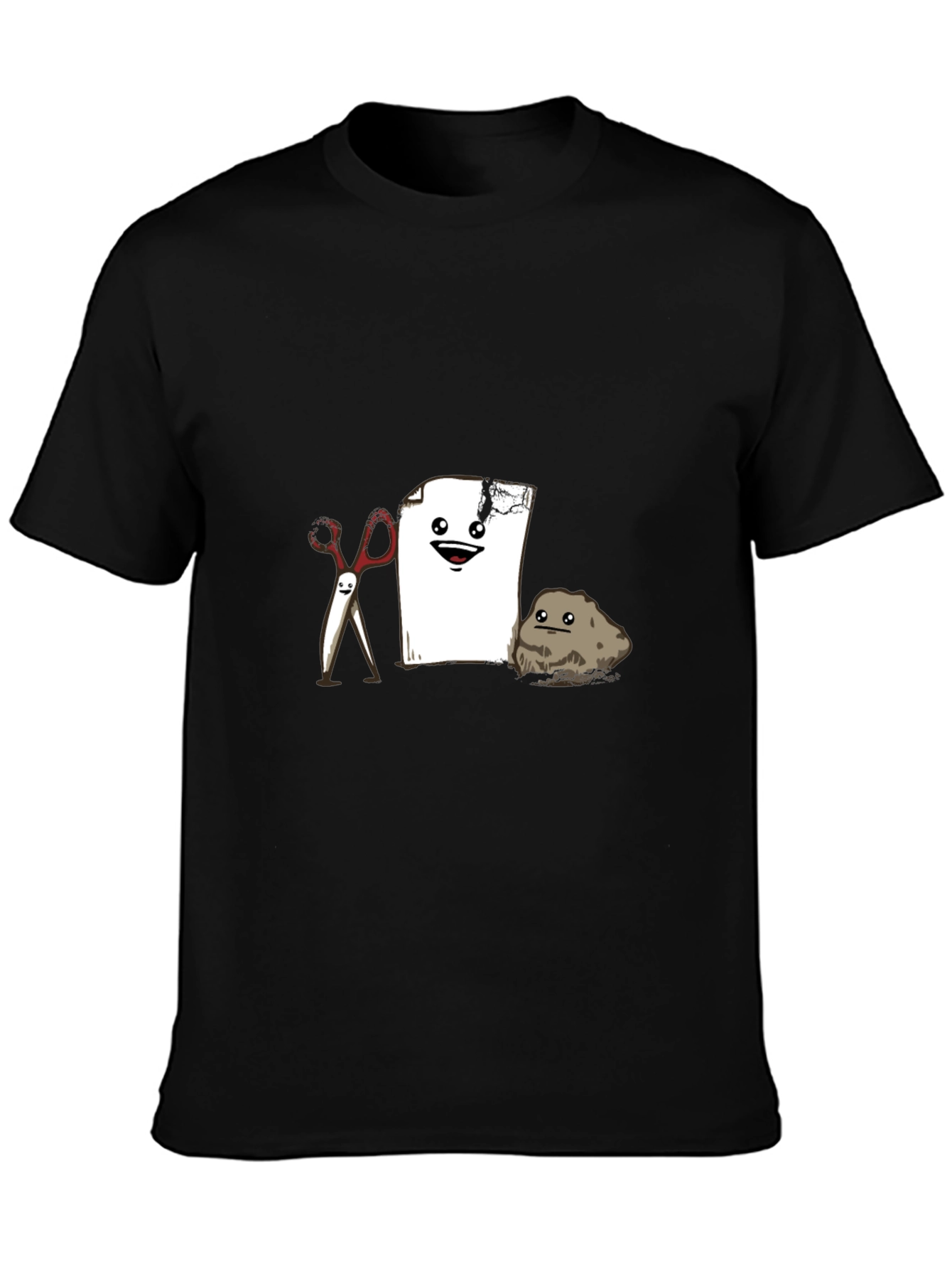 Rock Paper Scissors Graphic Tee