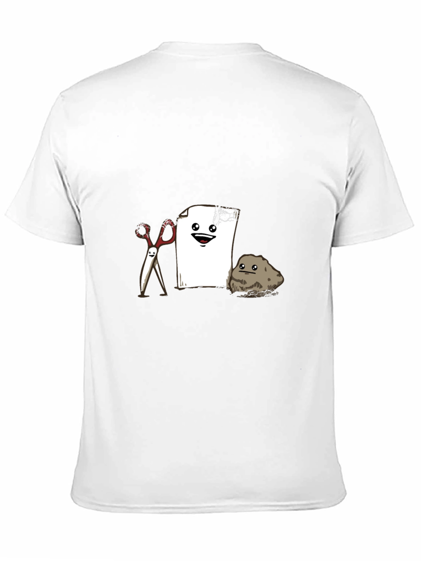 Rock Paper Scissors Graphic Tee