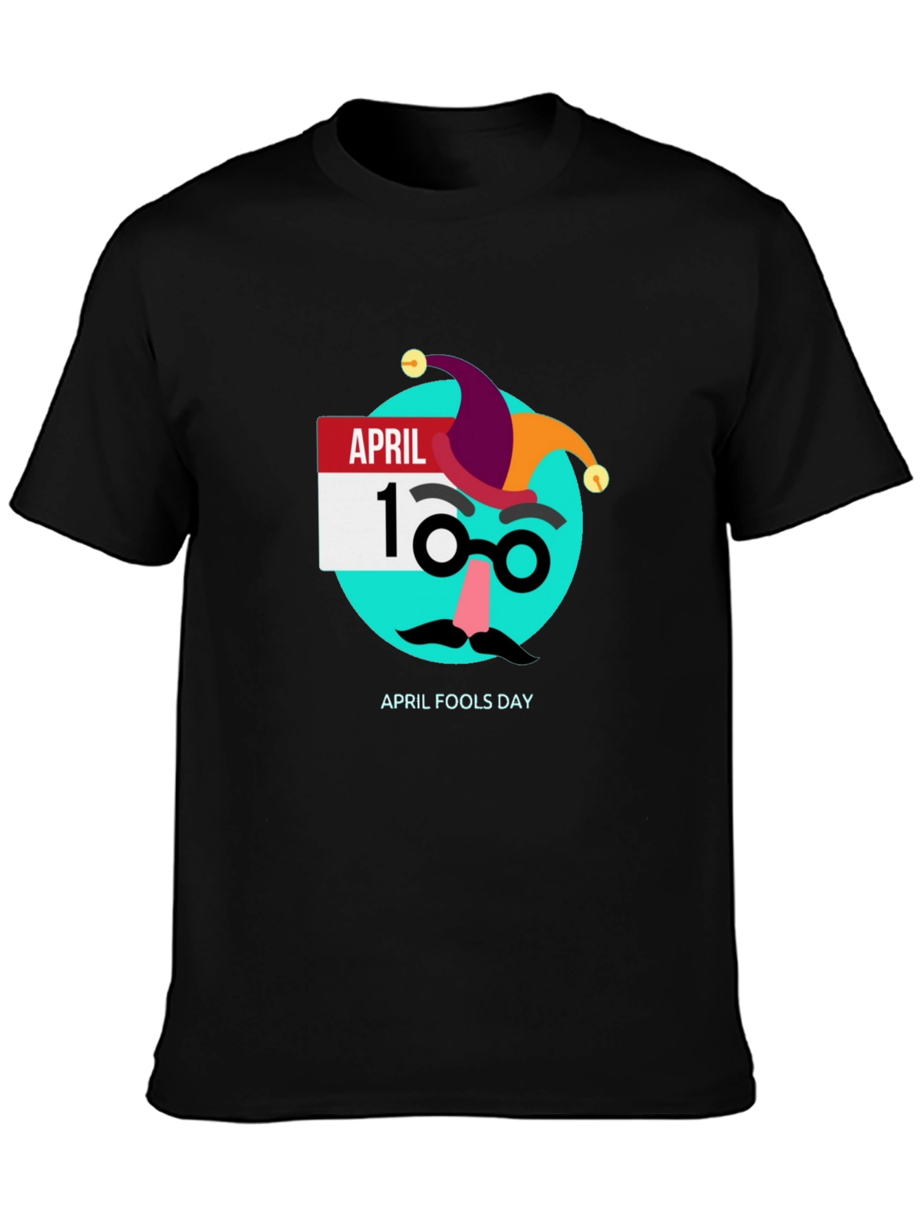 April Fools Day T-Shirt - Black Graphic Tee
