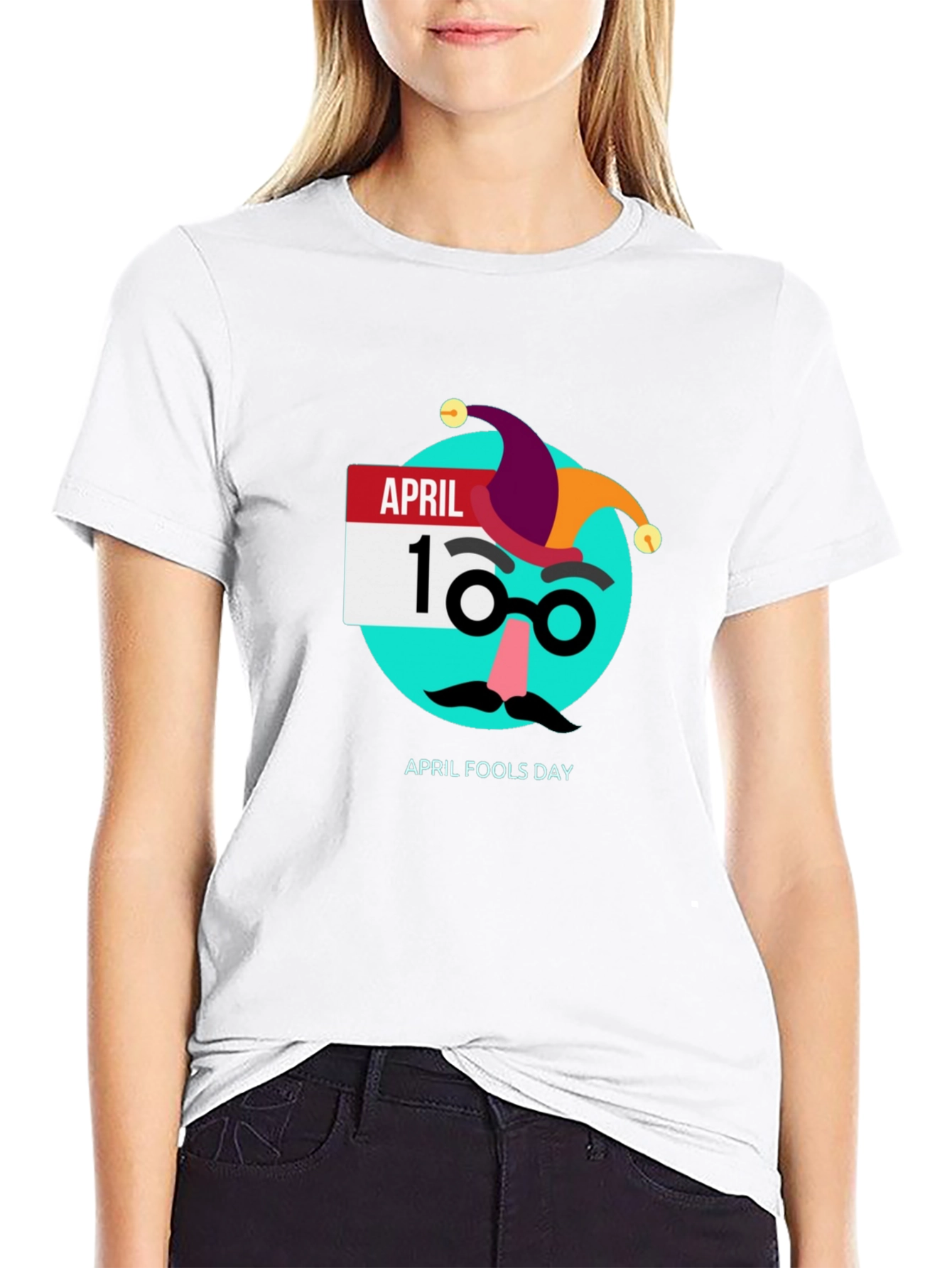 April Fools Day T-Shirt - Black Graphic Tee