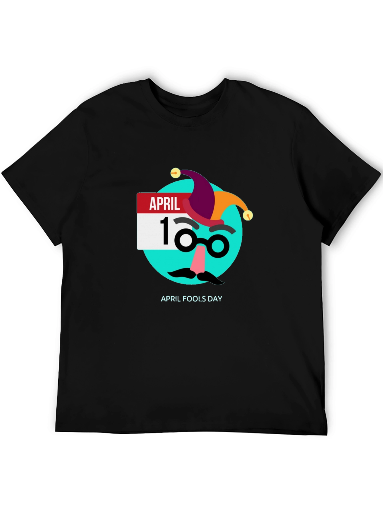 April Fools Day T-Shirt - Black Graphic Tee