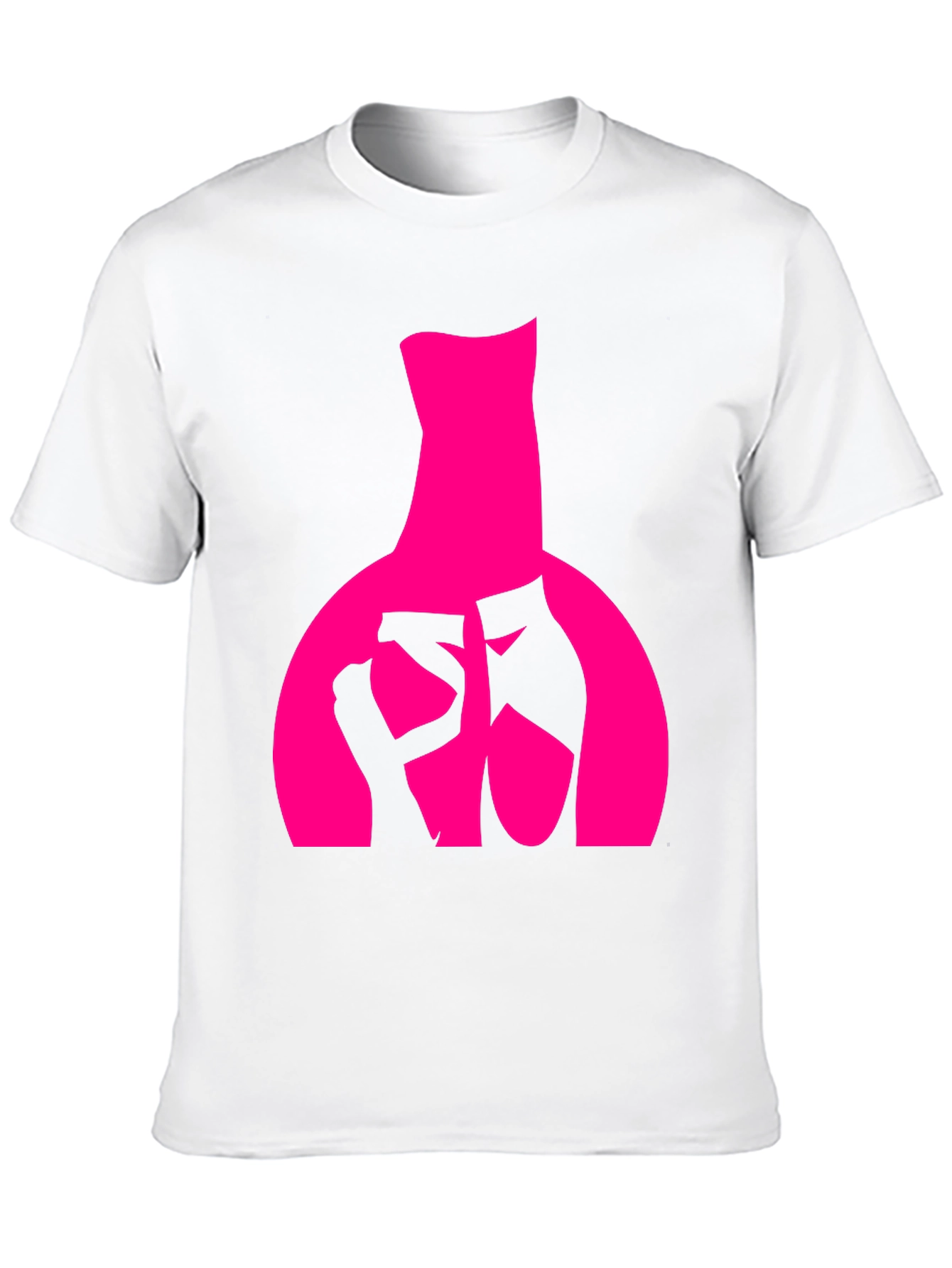 Ballet Dancer Graphic Tee - Black Cotton
