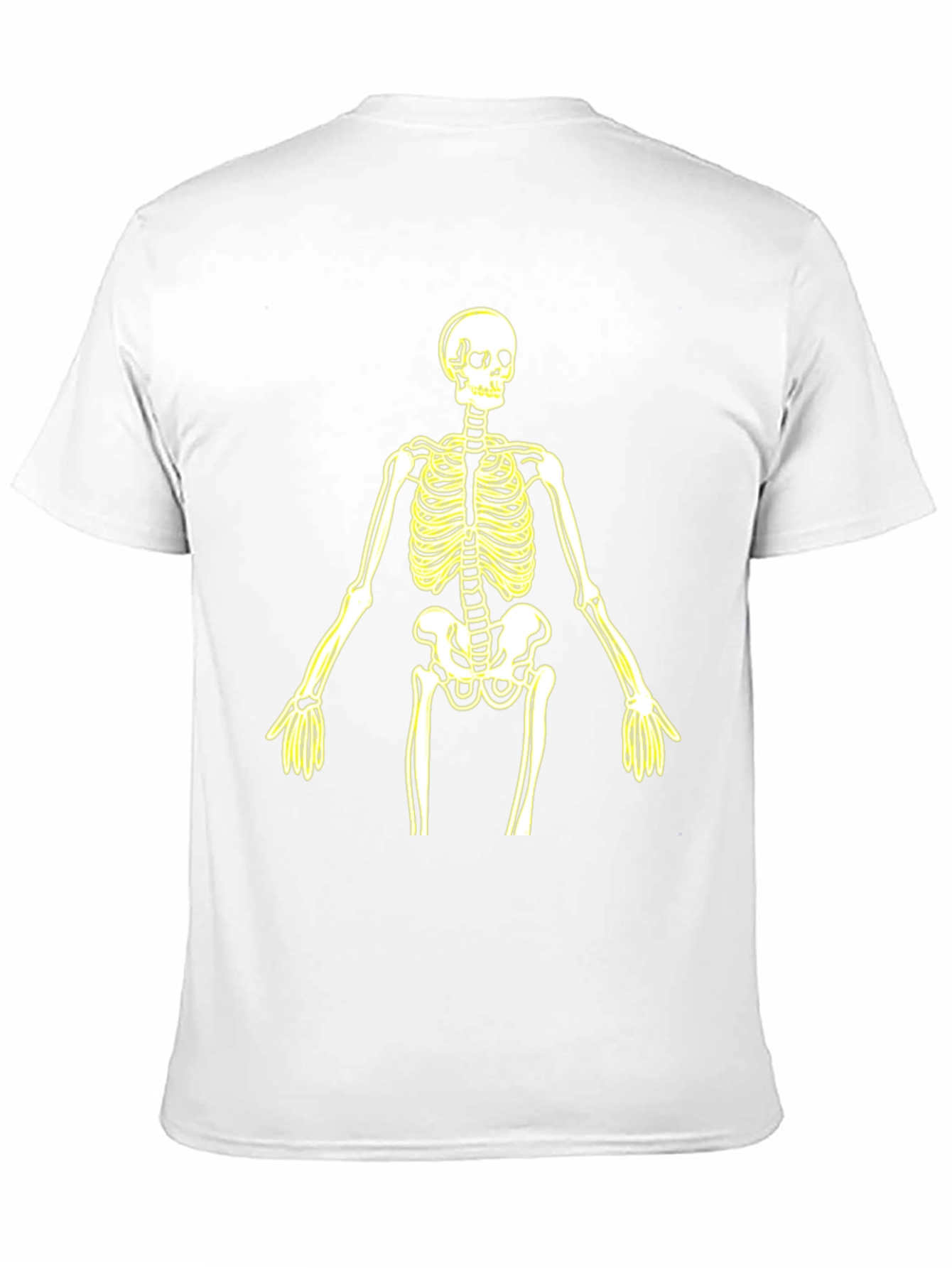 Skeleton Graphic Tee - Halloween Style