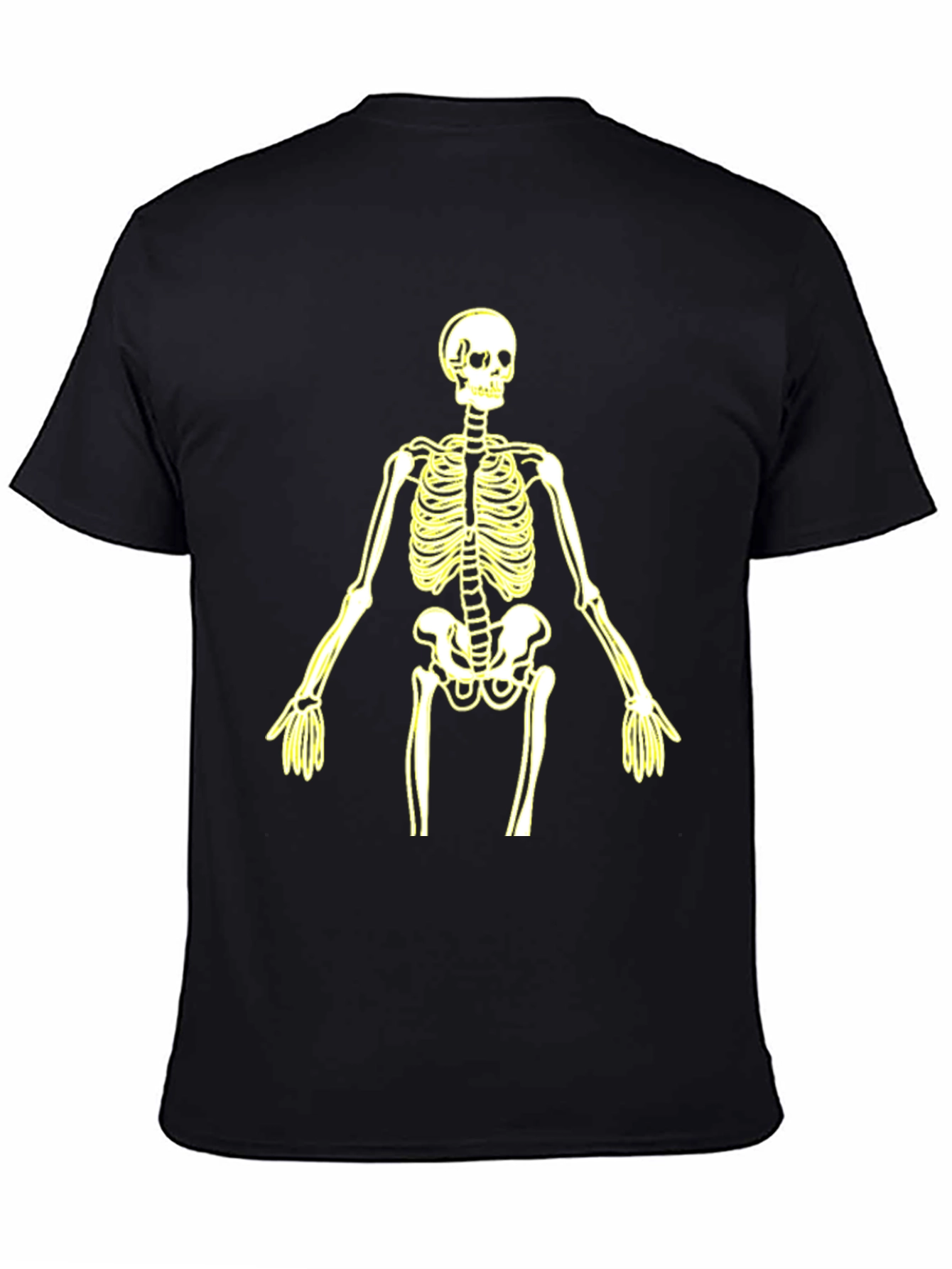 Skeleton Graphic Tee - Halloween Style