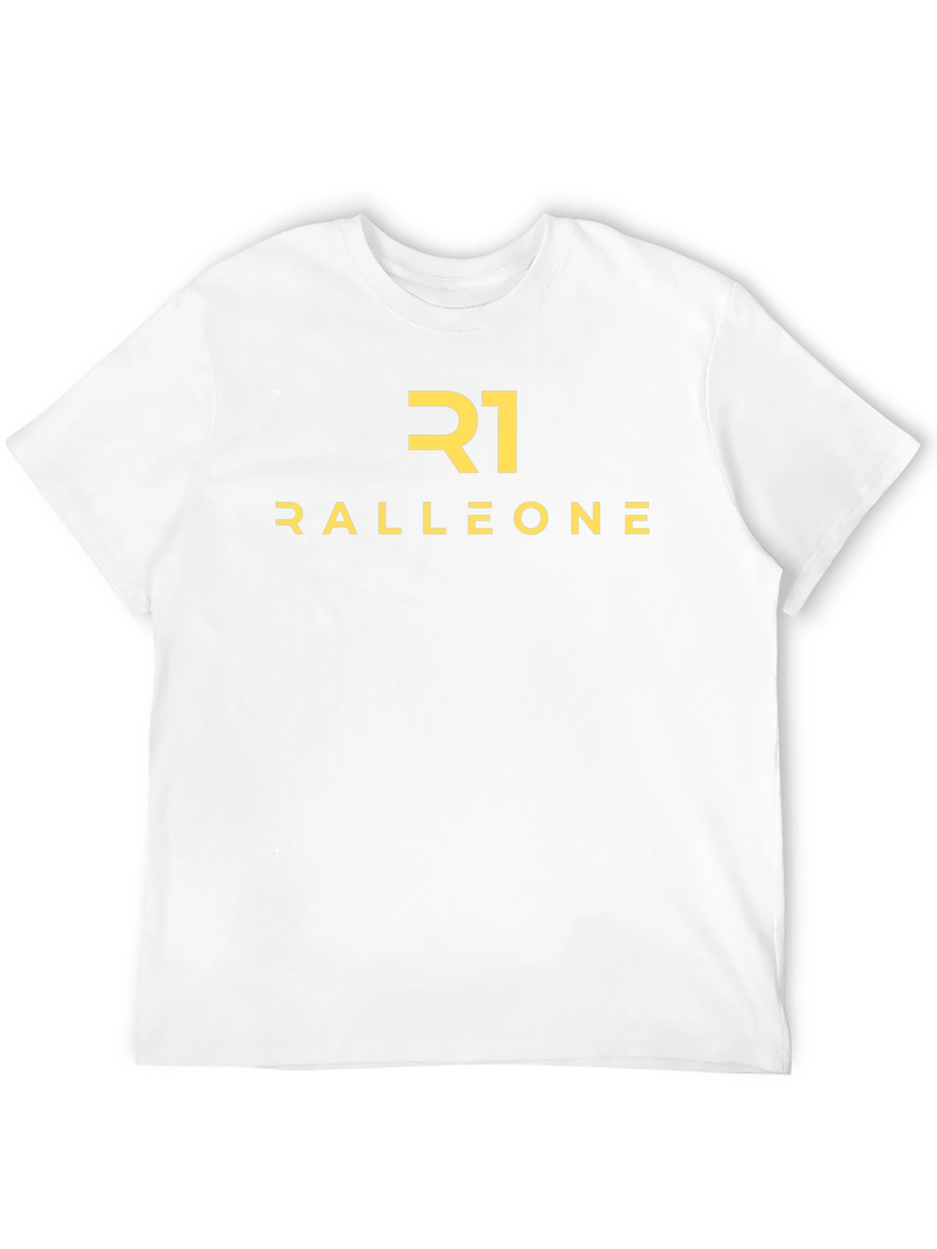 Ralleone Black Graphic Tee - Modern Style