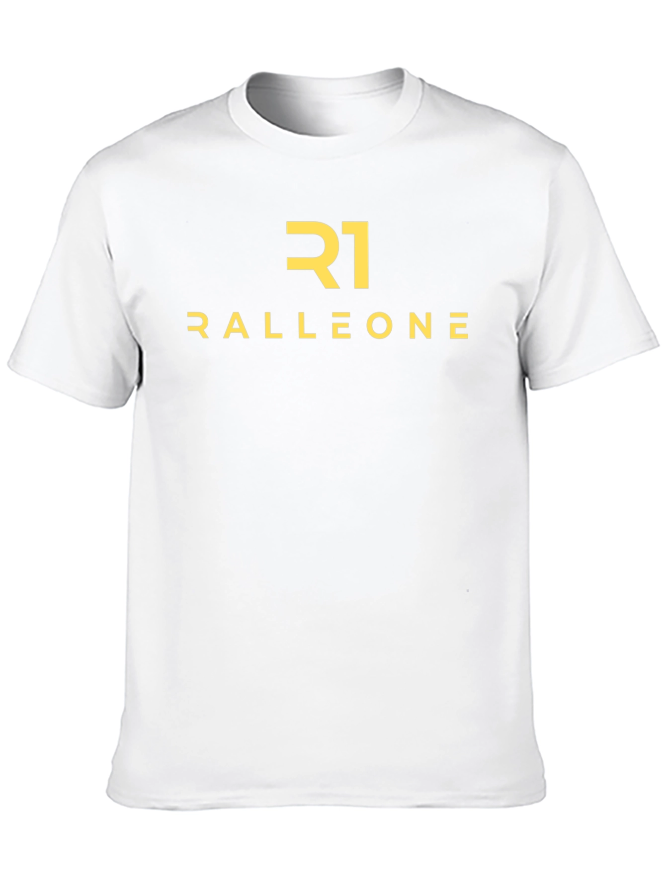 Ralleone Black Graphic Tee - Modern Style