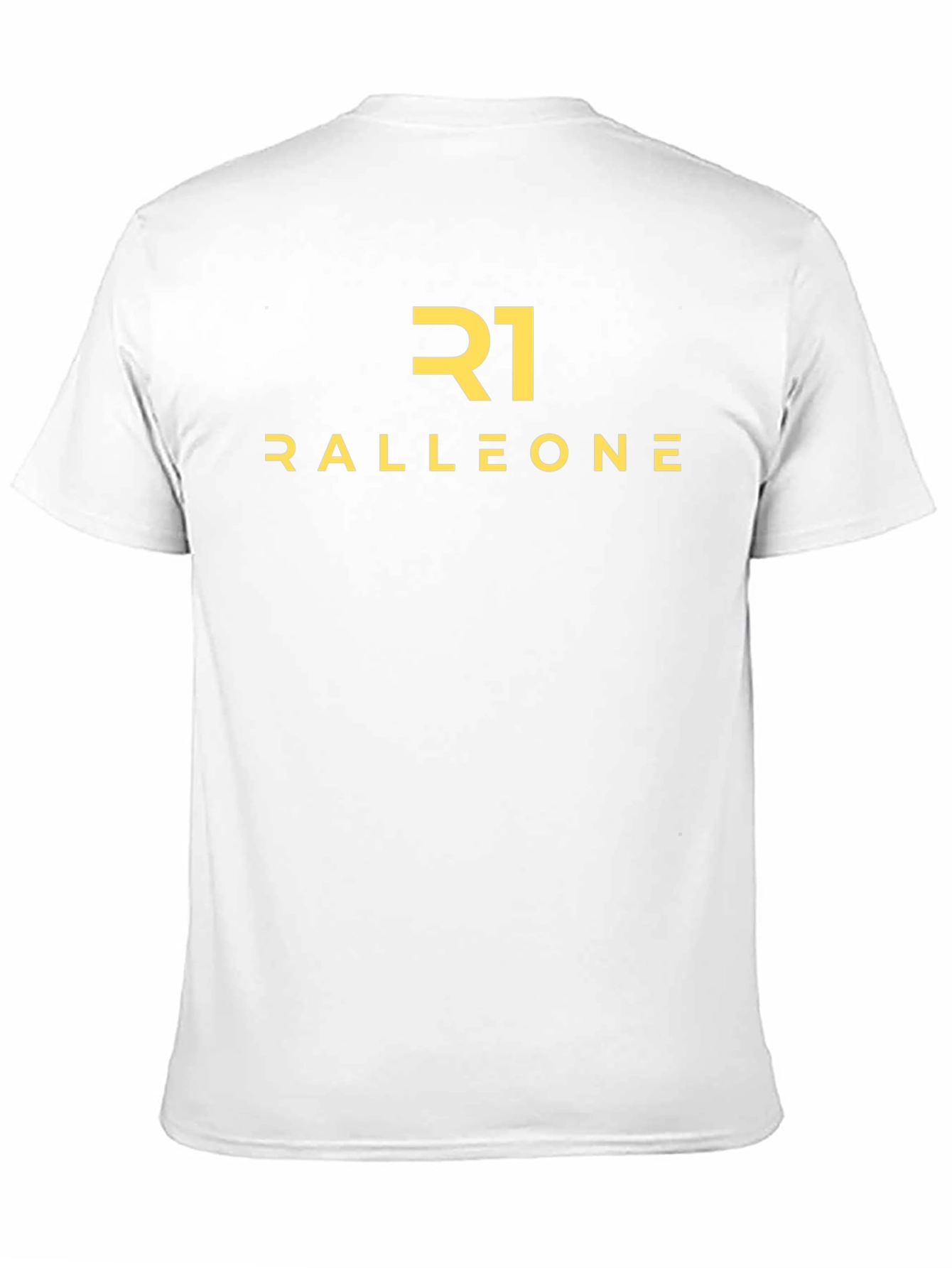 Ralleone Black Graphic Tee - Modern Style