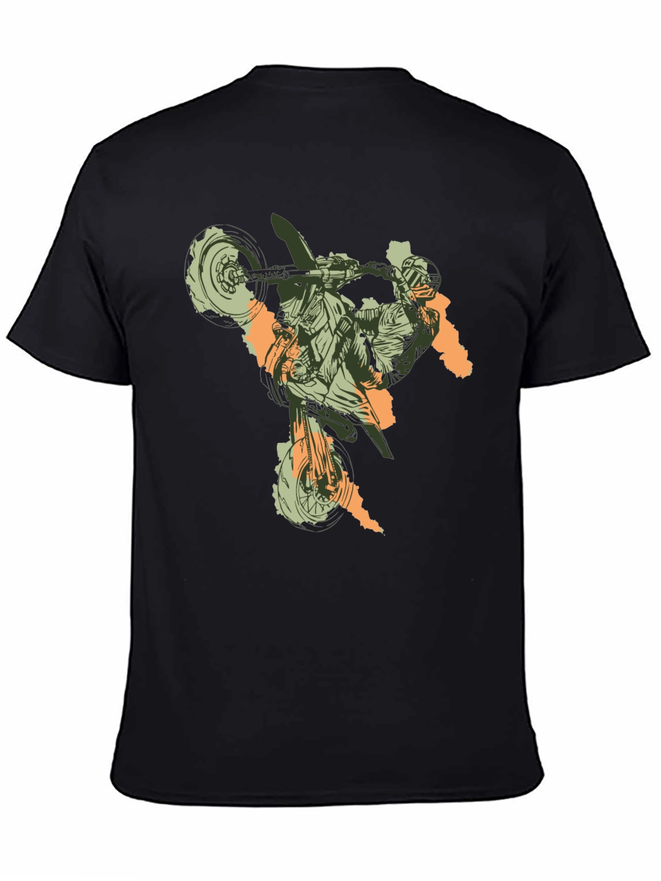 Motorcross Graphic Tee - Black