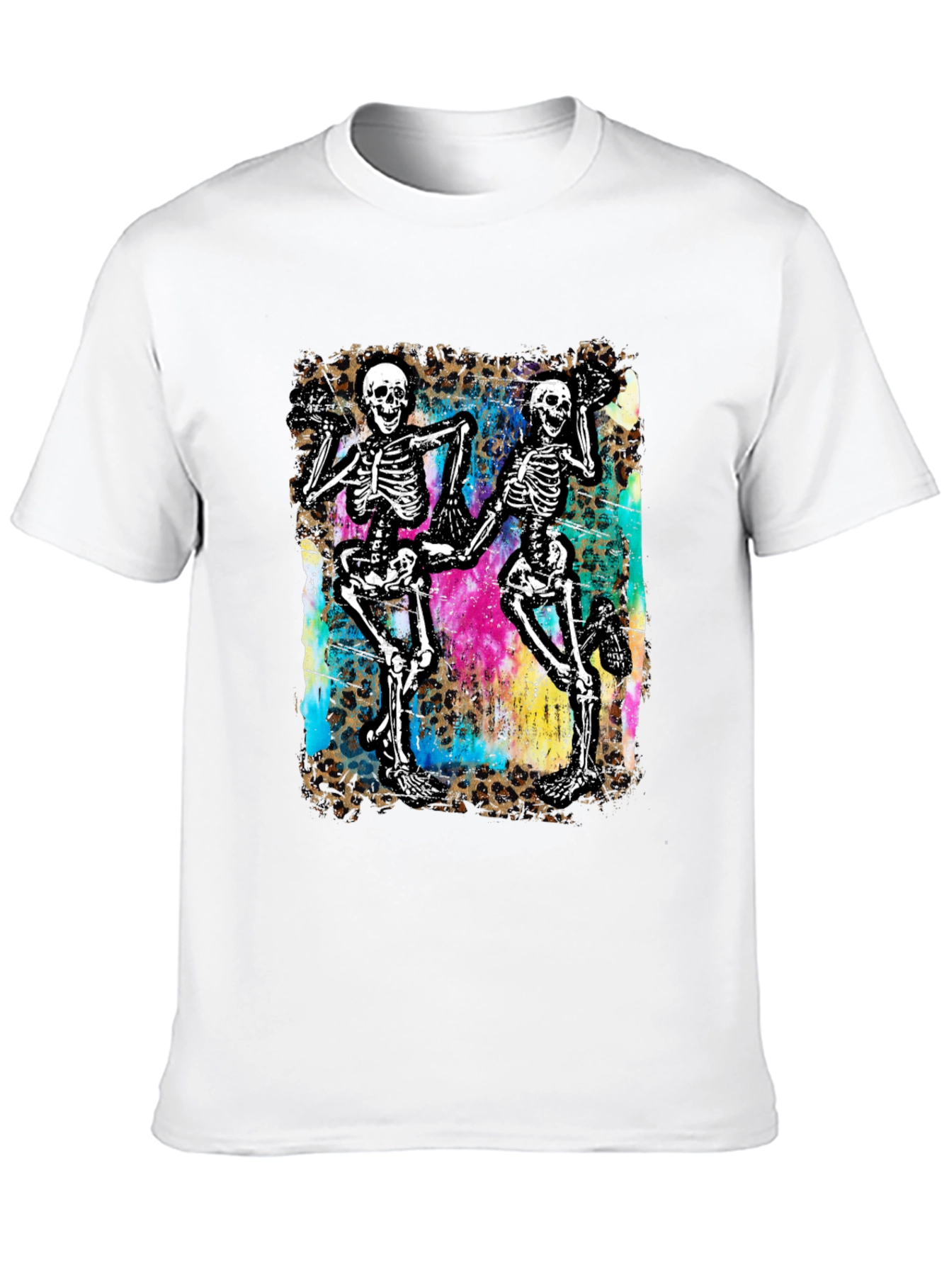 Dancing Skeleton Graphic Tee