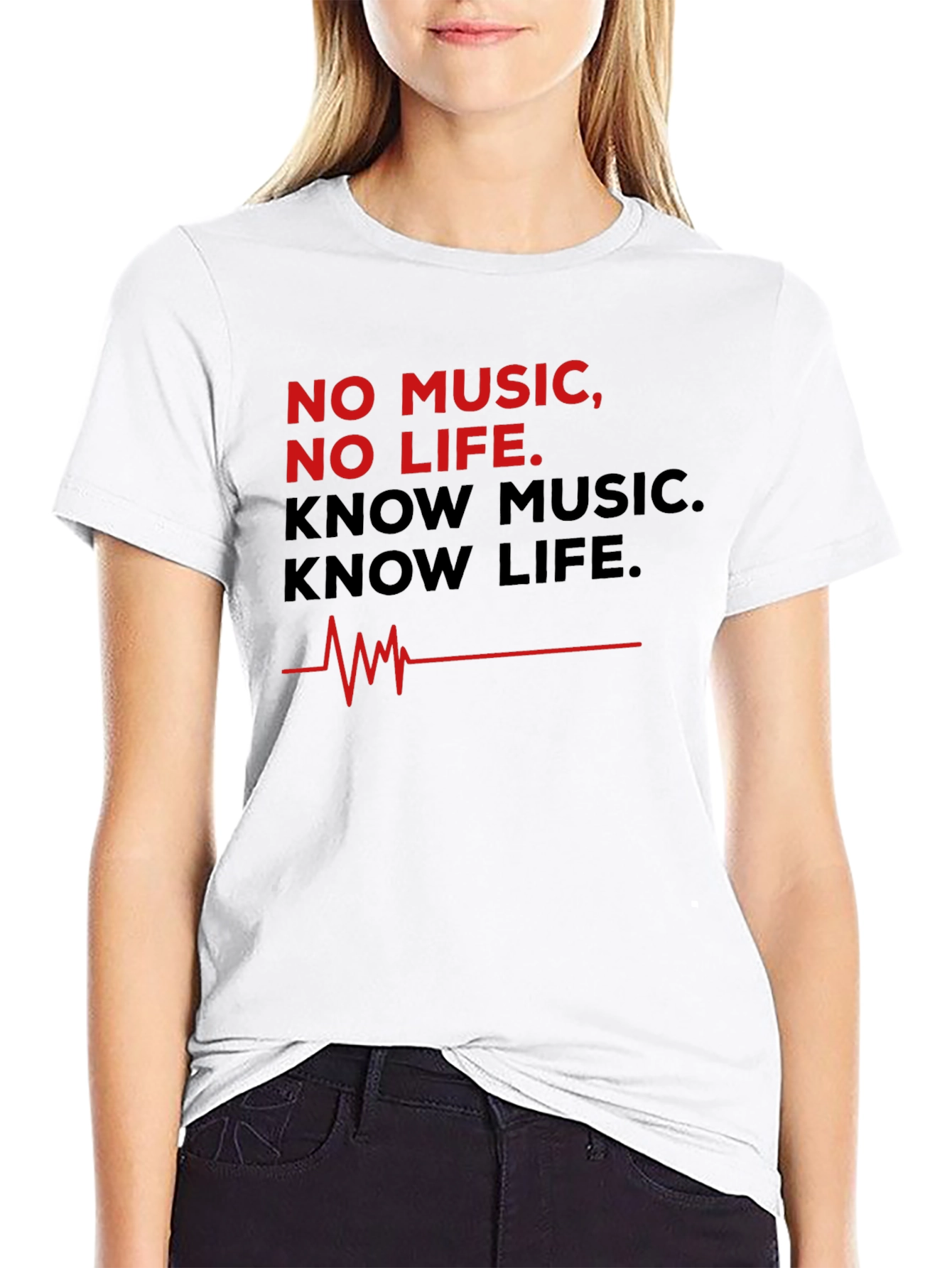 No Music No Life Graphic Tee