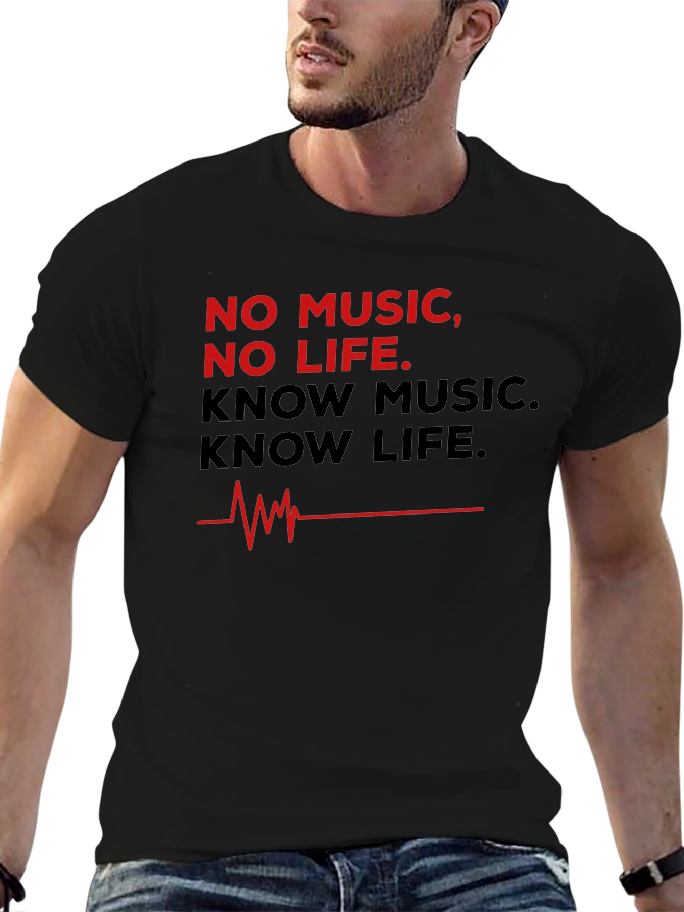 No Music No Life Graphic Tee