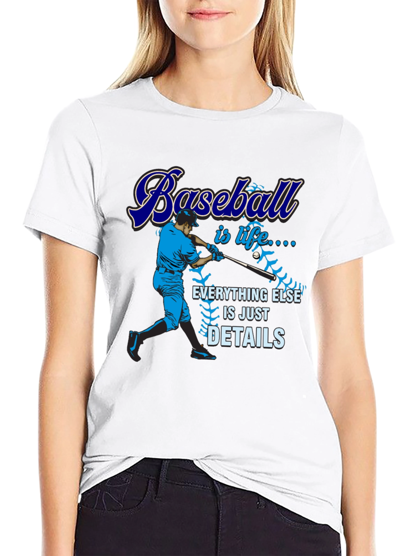 Baseball is Life Graphic T-Shirt