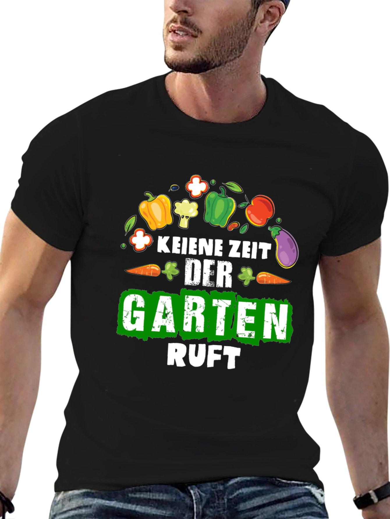 Gardening Enthusiast T-Shirt - KEINE ZEIT DER GARTEN RUFT