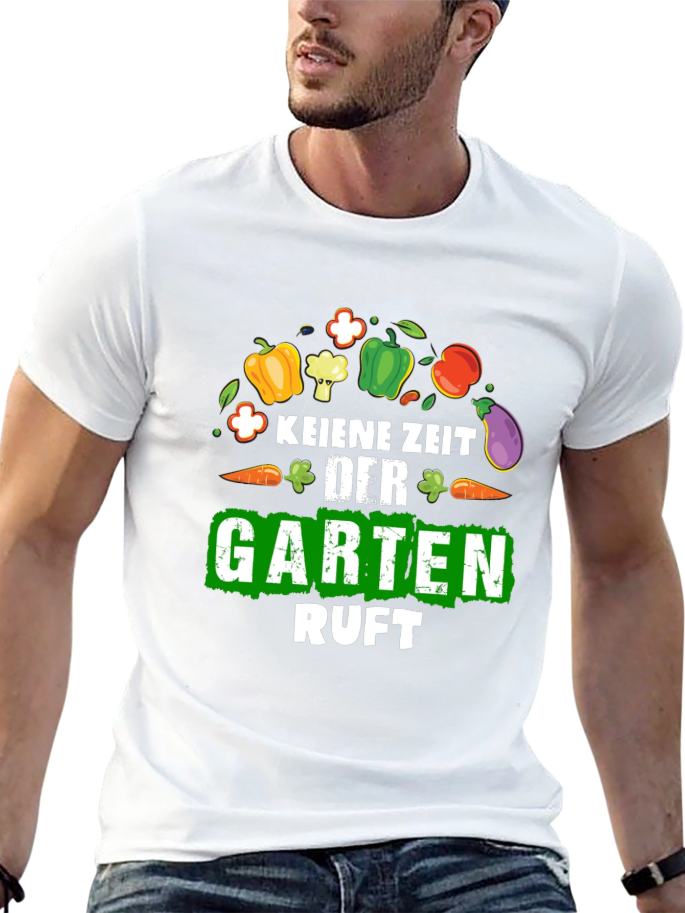 Gardening Enthusiast T-Shirt - KEINE ZEIT DER GARTEN RUFT