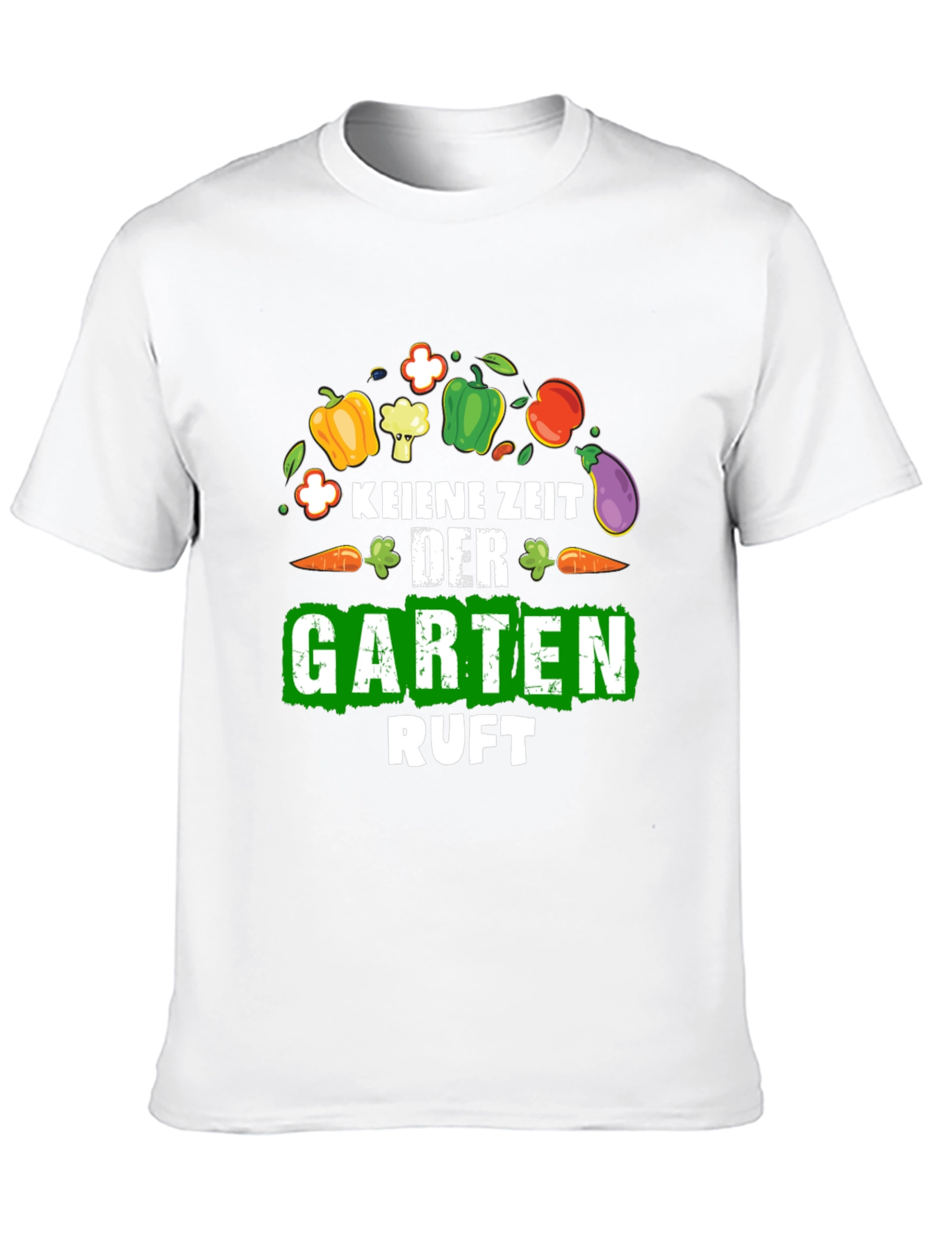 Gardening Enthusiast T-Shirt - KEINE ZEIT DER GARTEN RUFT