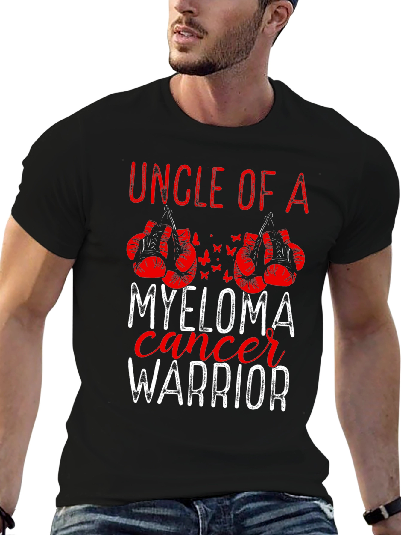 Uncle of a Myeloma Cancer Warrior T-Shirt