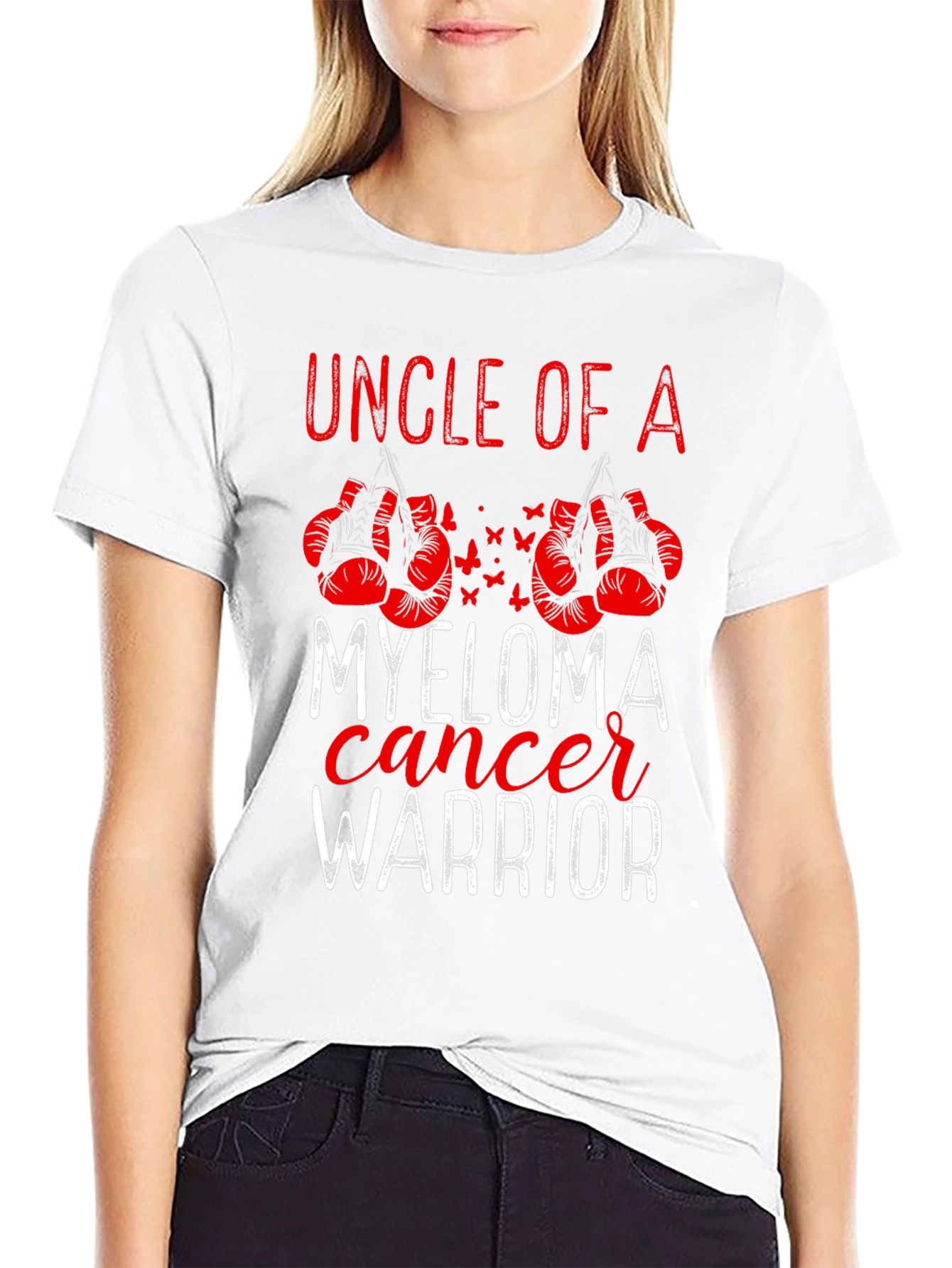 Uncle of a Myeloma Cancer Warrior T-Shirt