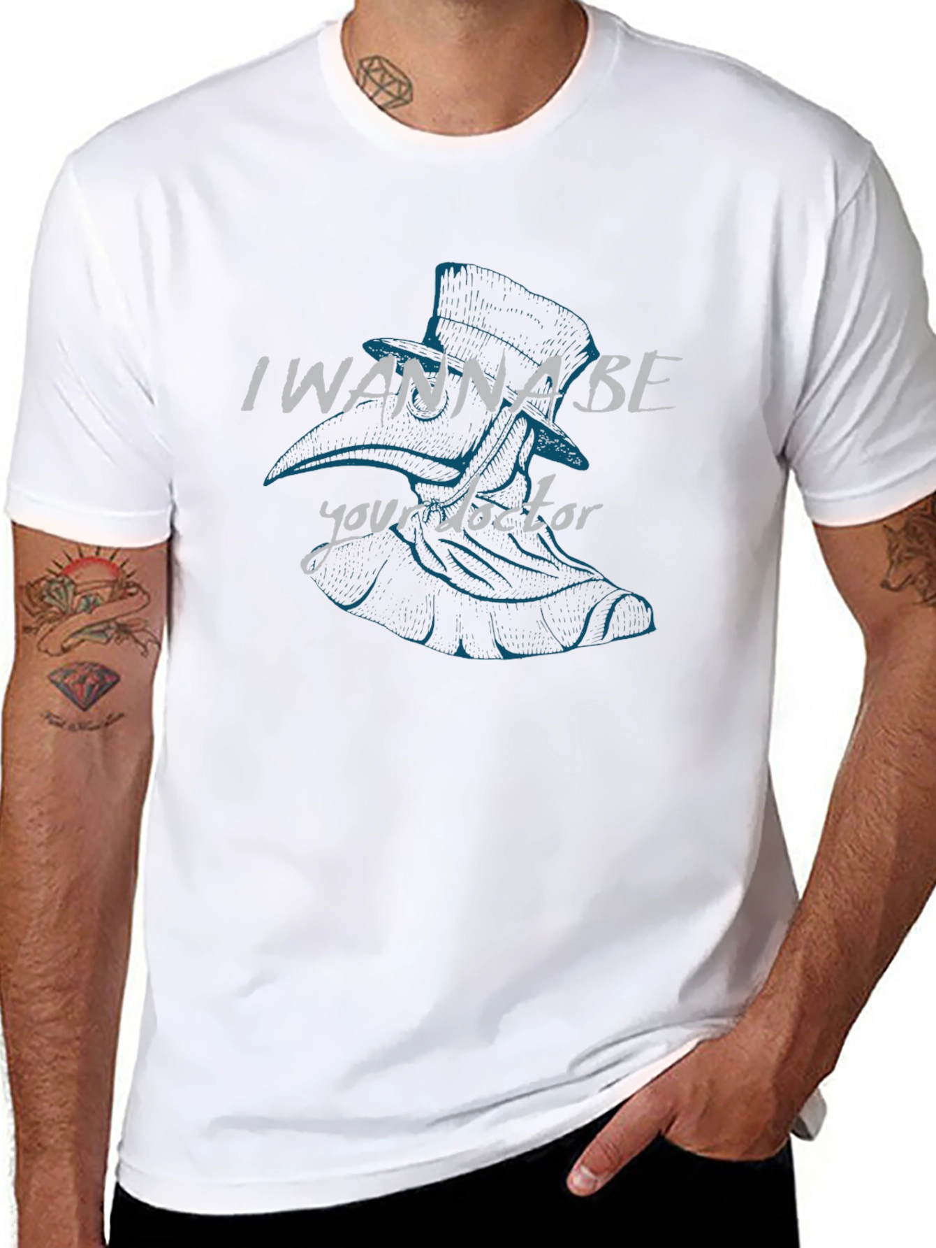I Wanna Be Your Doctor Plague Mask T-Shirt