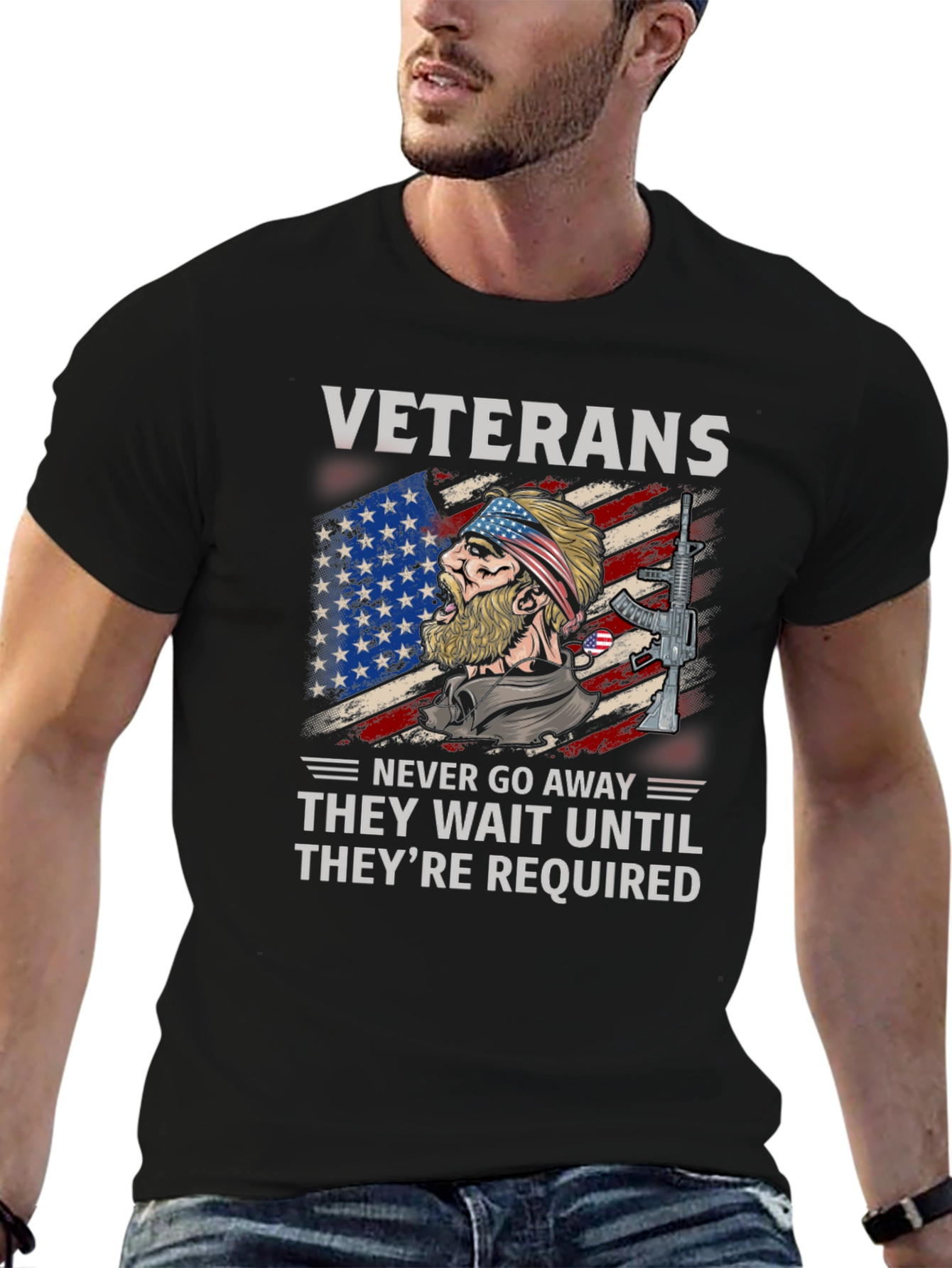 Veterans Never Go Away T-Shirt