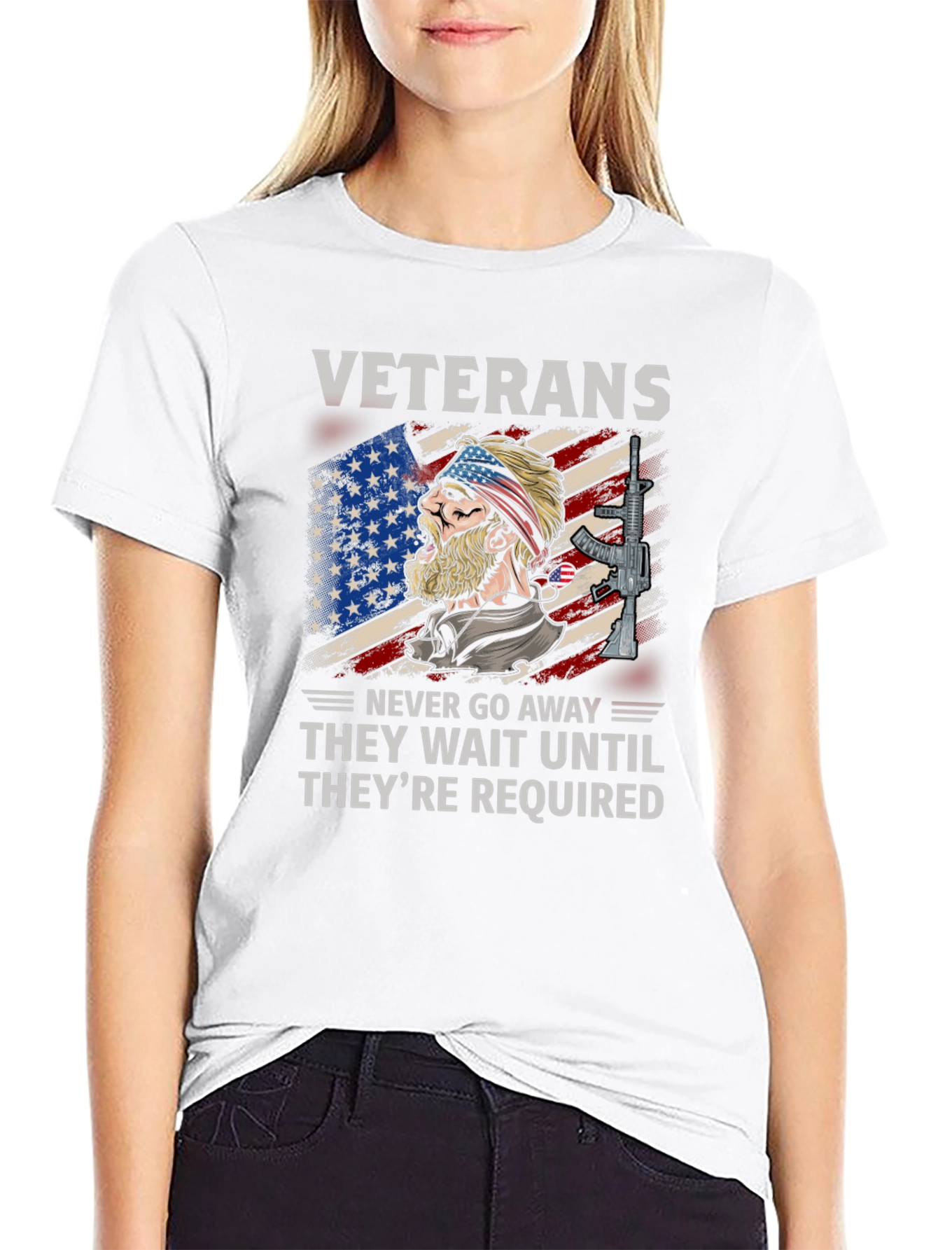 Veterans Never Go Away T-Shirt