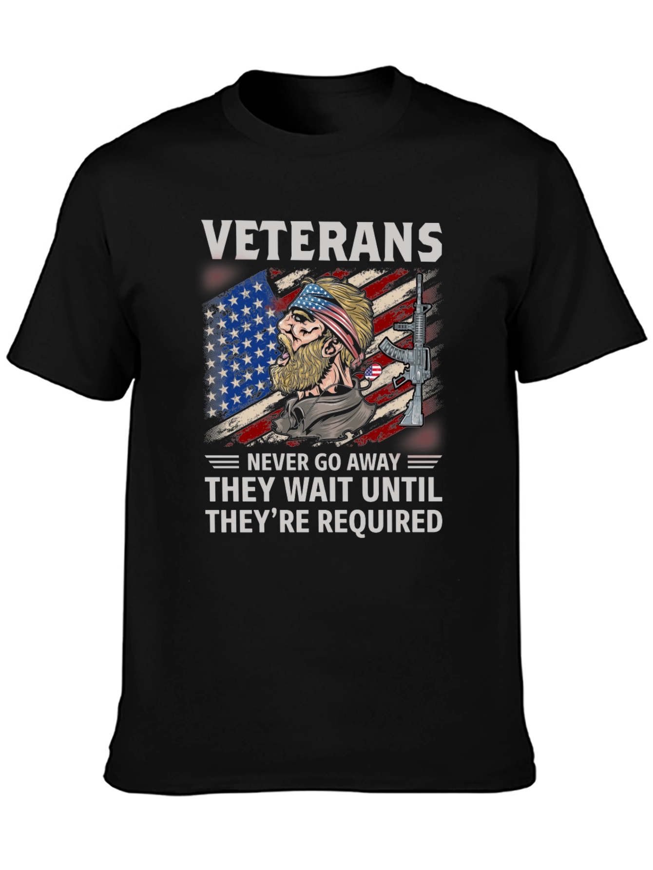 Veterans Never Go Away T-Shirt