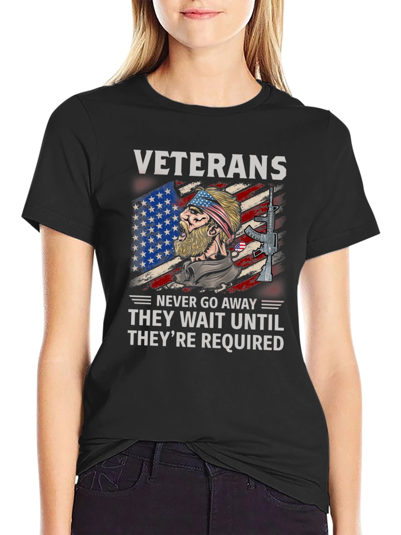 Veterans Never Go Away T-Shirt