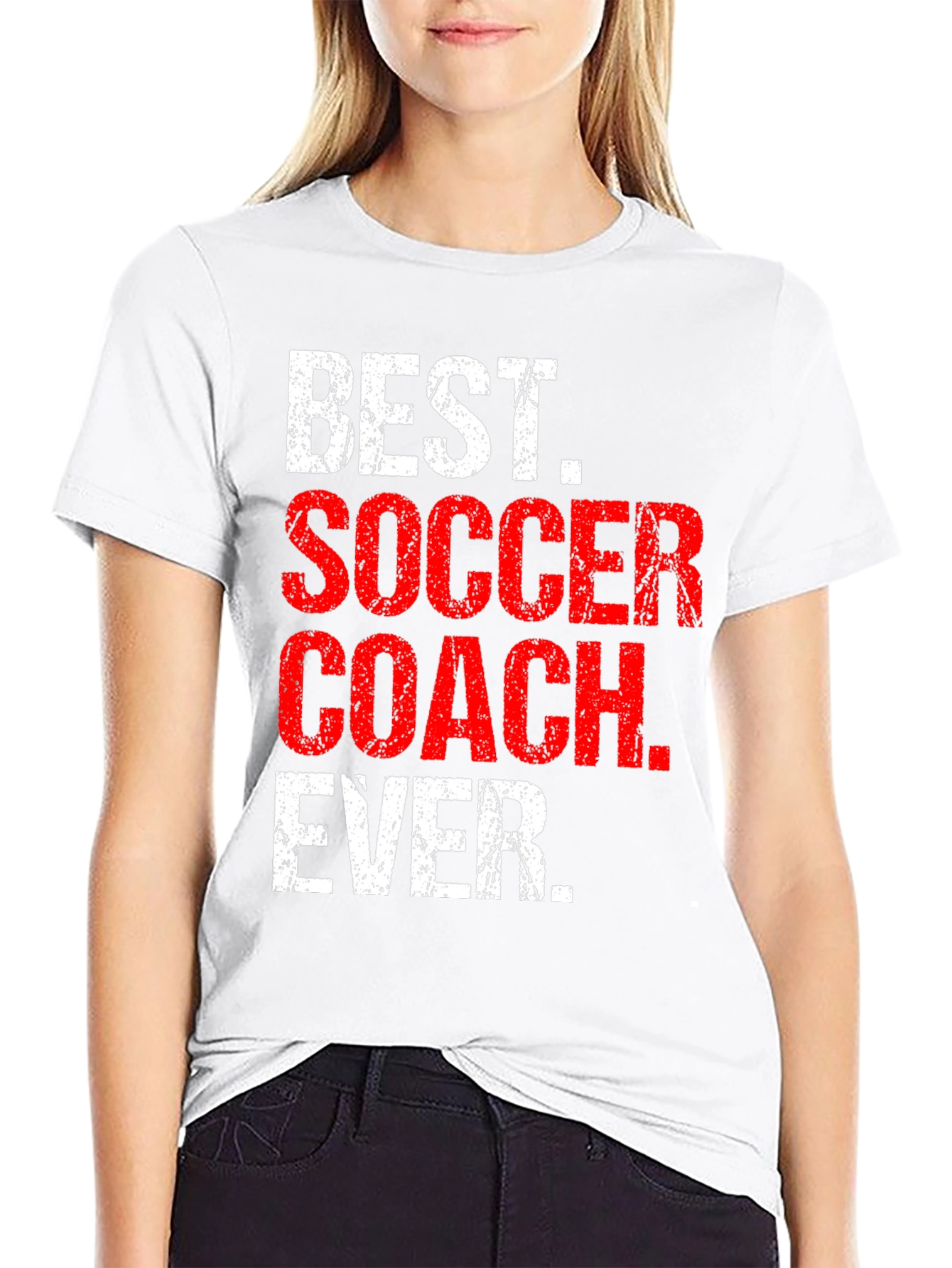 Best Soccer Coach Ever Graphic T-Shirt