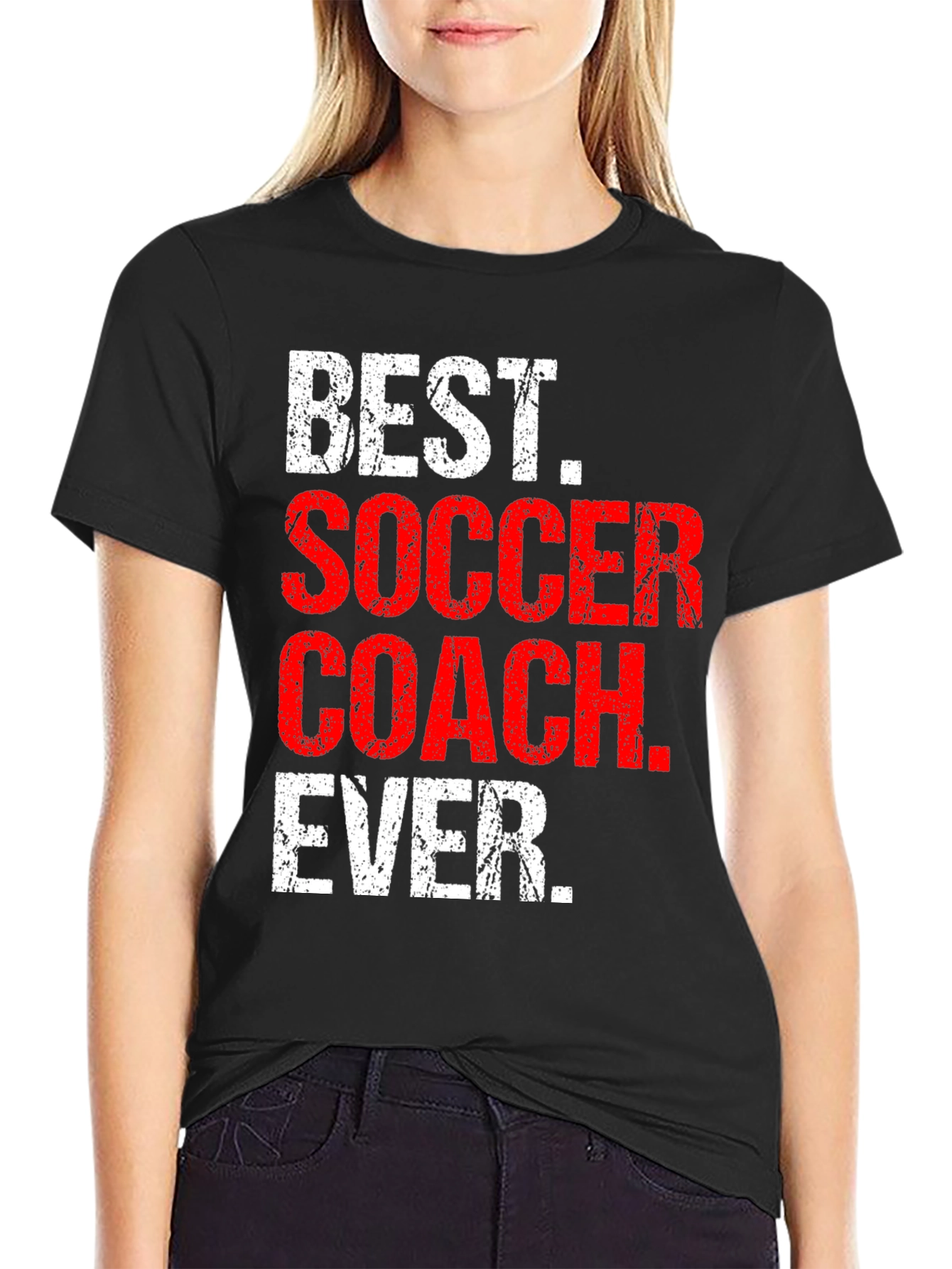 Best Soccer Coach Ever Graphic T-Shirt