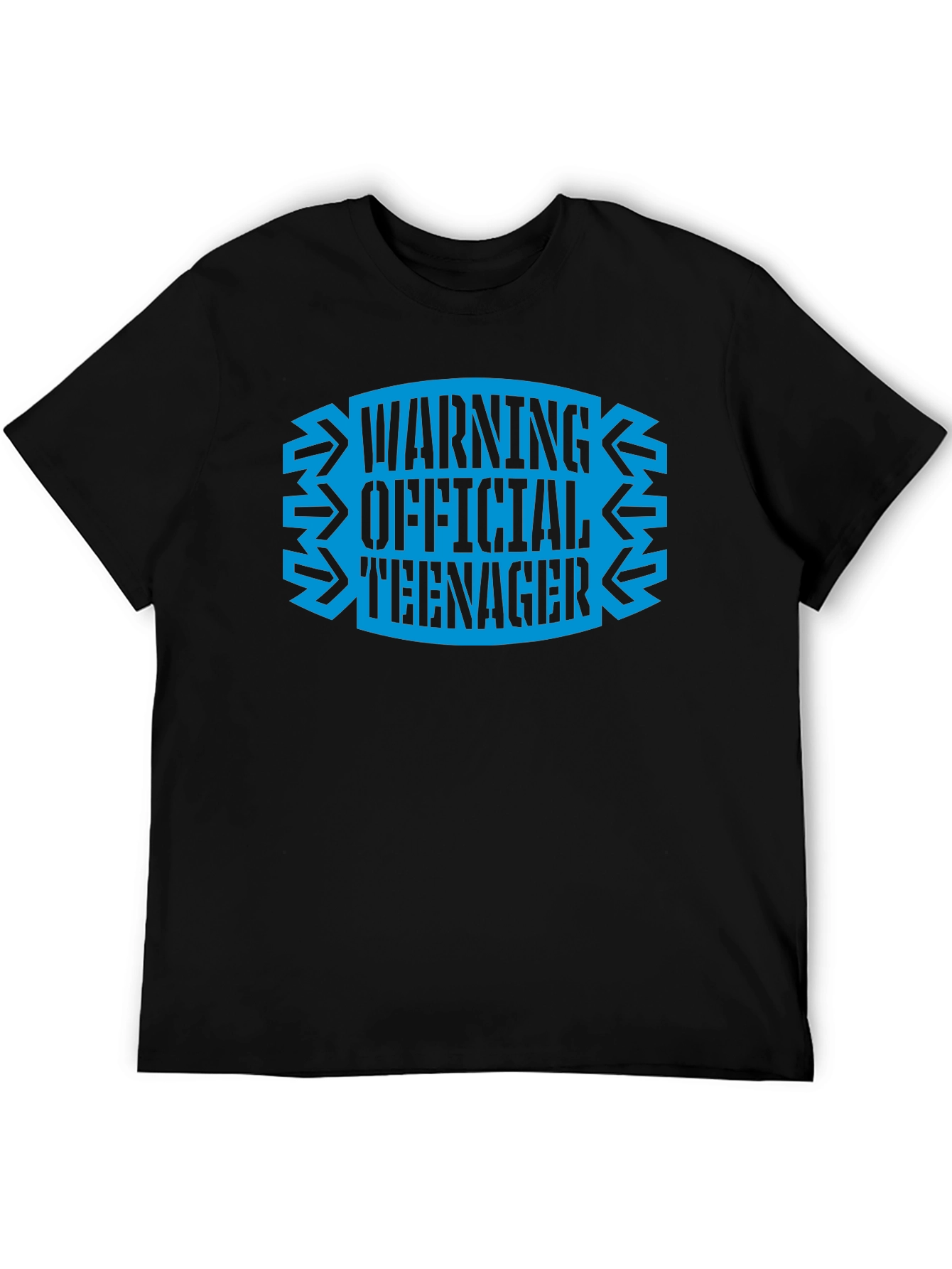 Official Teenager Graphic Tee - Black