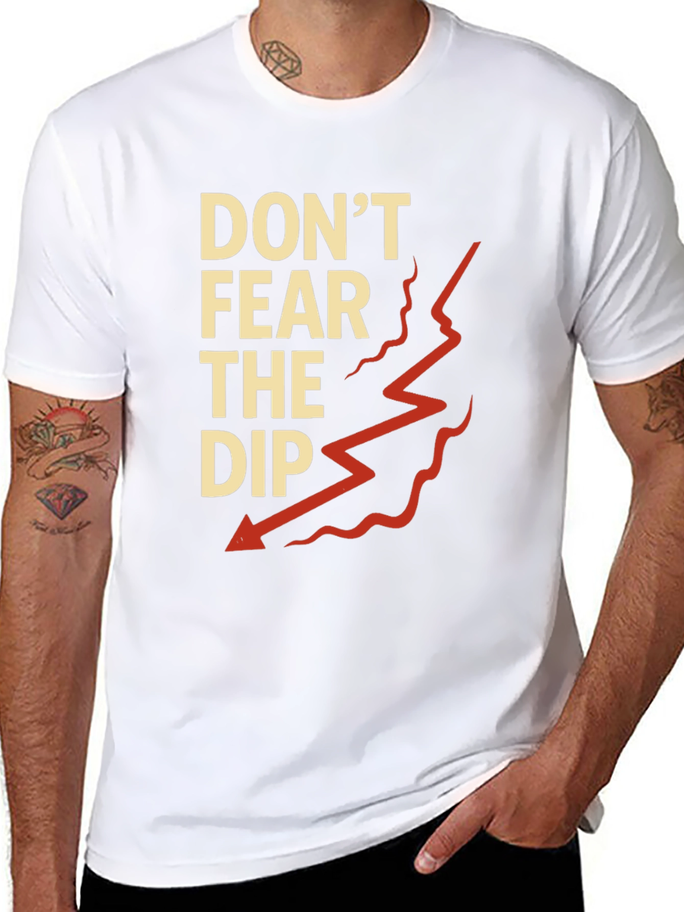 Dont Fear the Dip Graphic T-Shirt