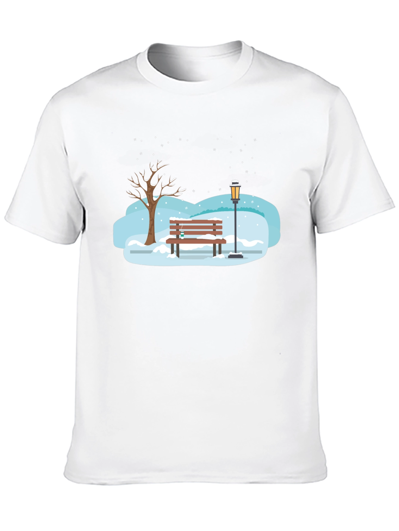 Winter Park Bench Graphic T-Shirt
