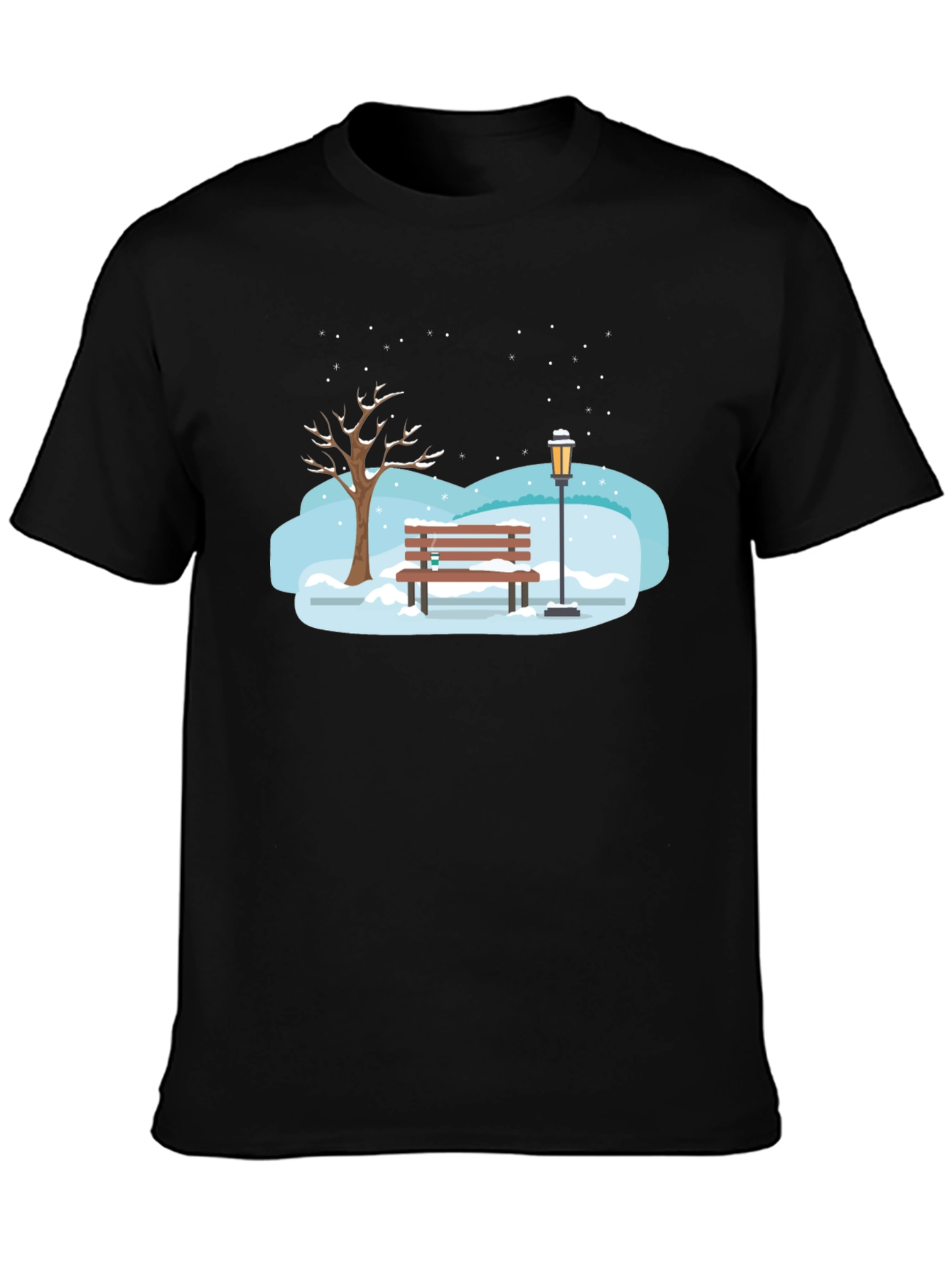 Winter Park Bench Graphic T-Shirt