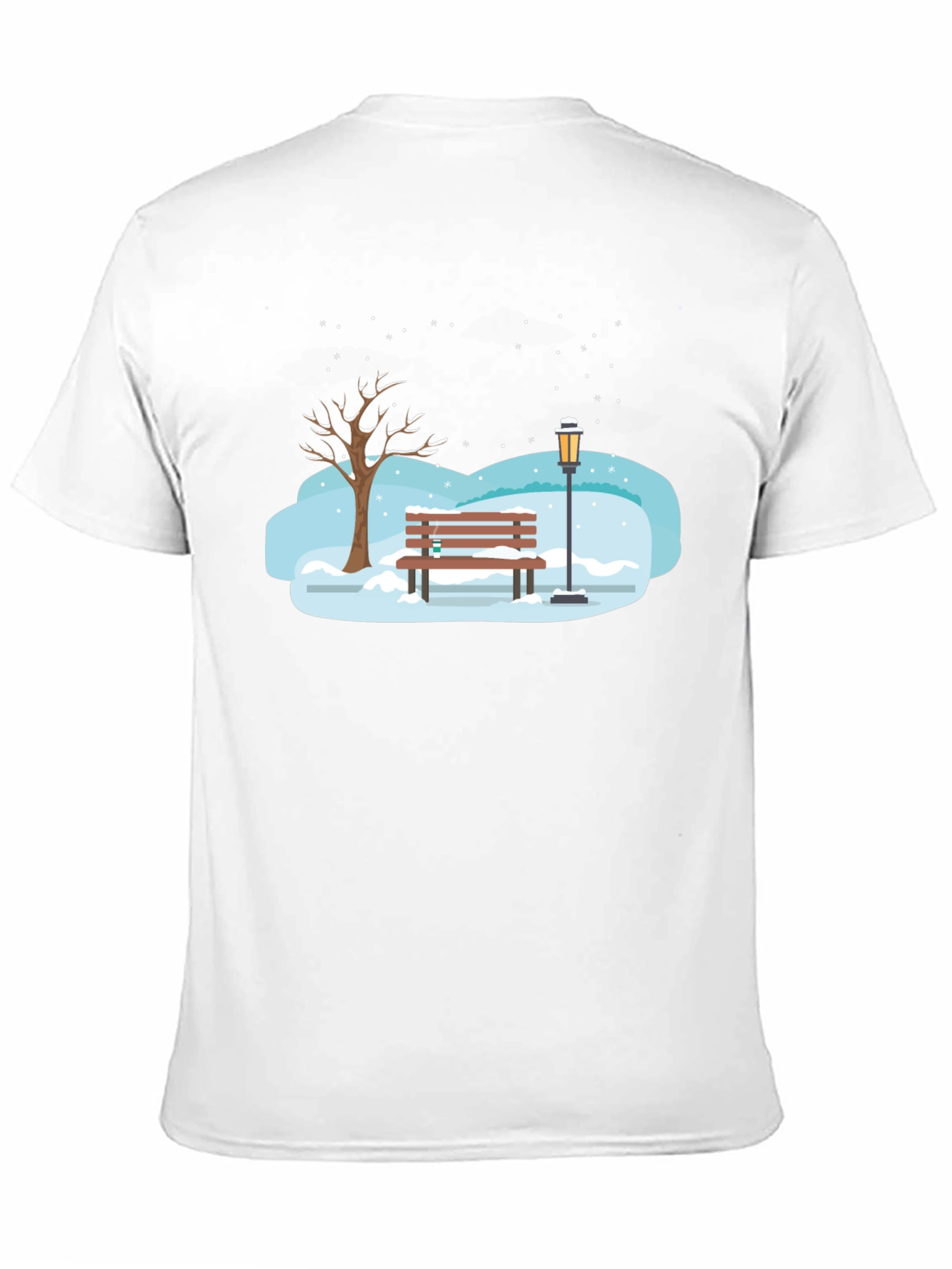 Winter Park Bench Graphic T-Shirt