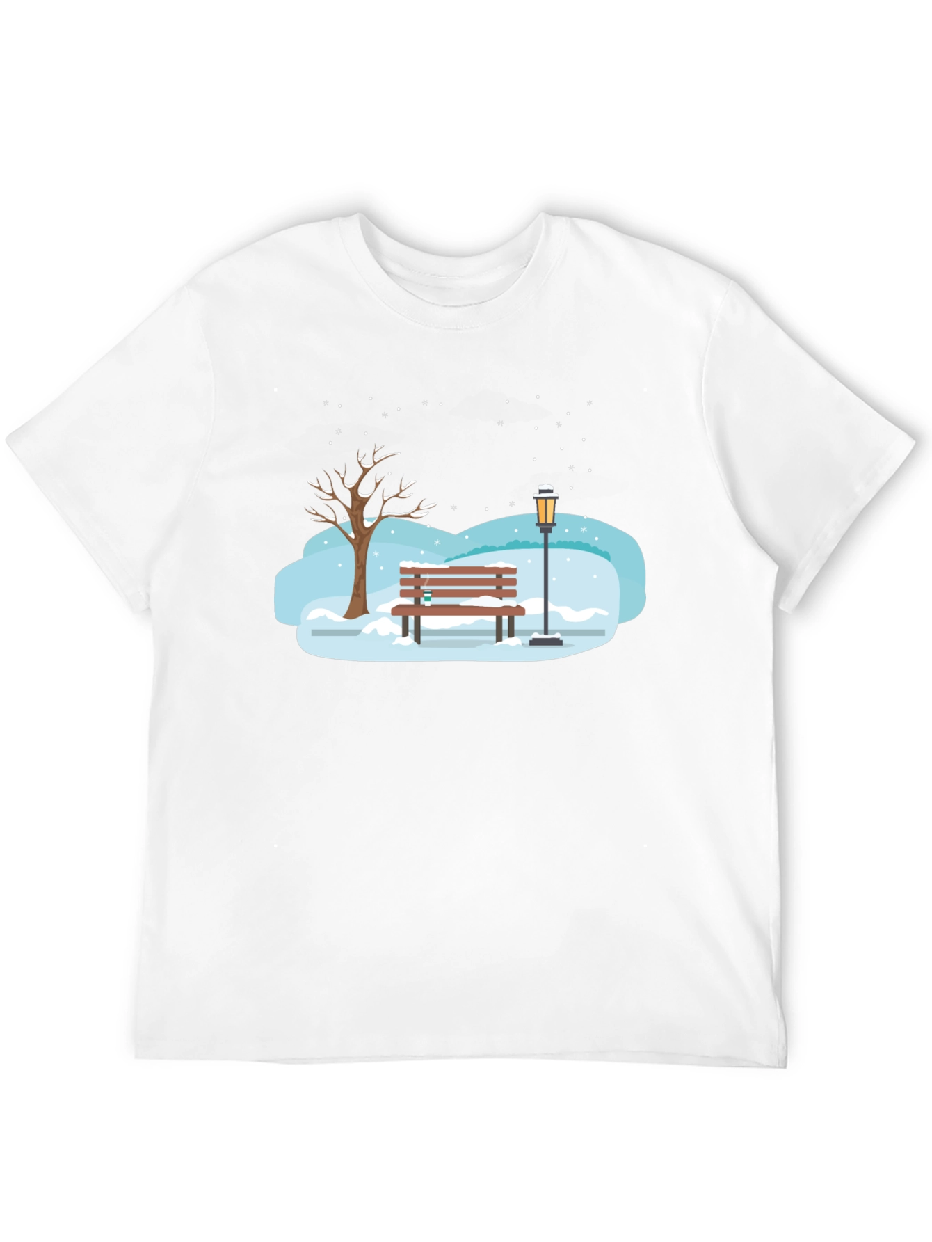 Winter Park Bench Graphic T-Shirt