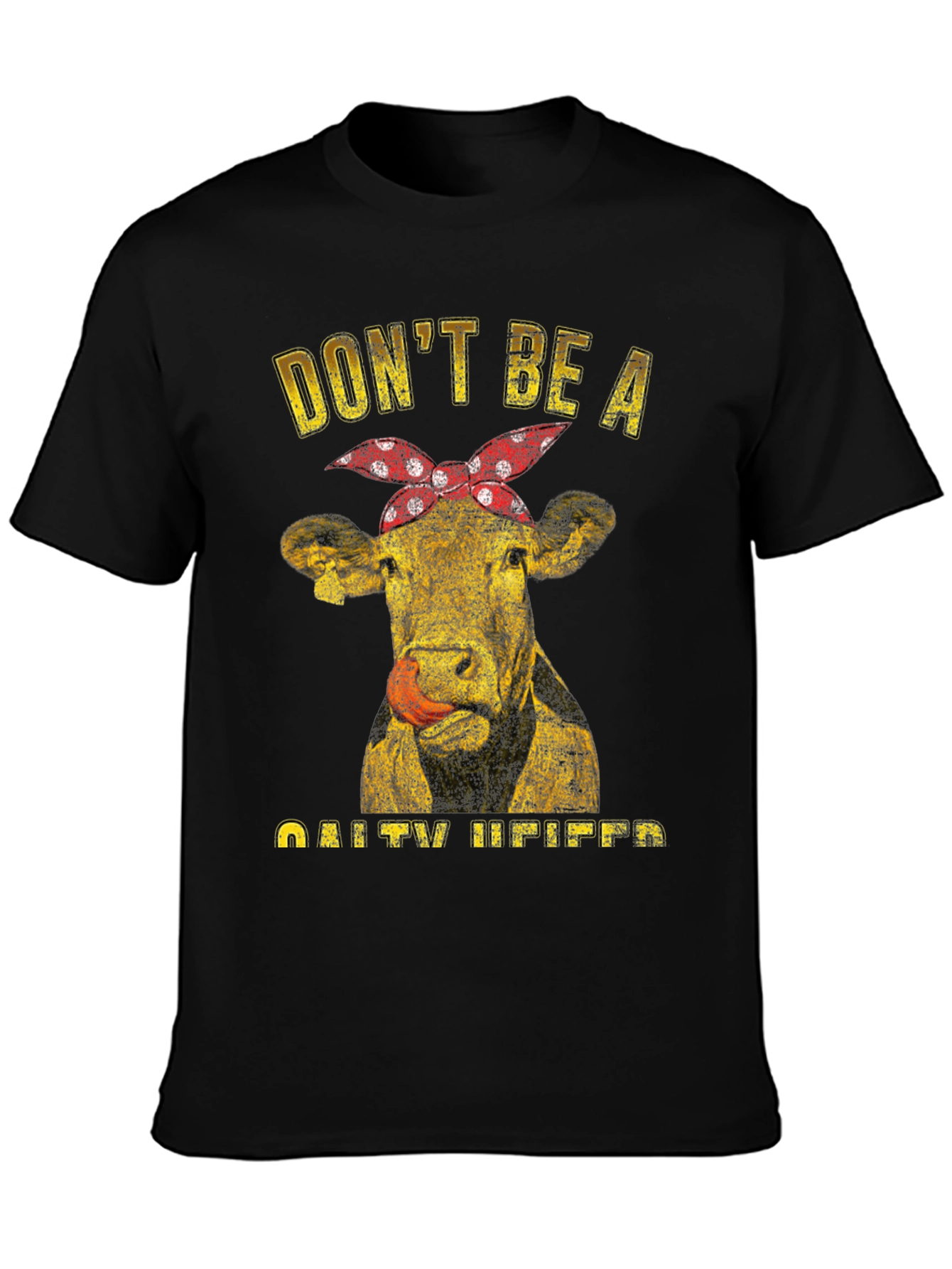 Salty Heifer T-Shirt - Funny Cow Graphic Tee
