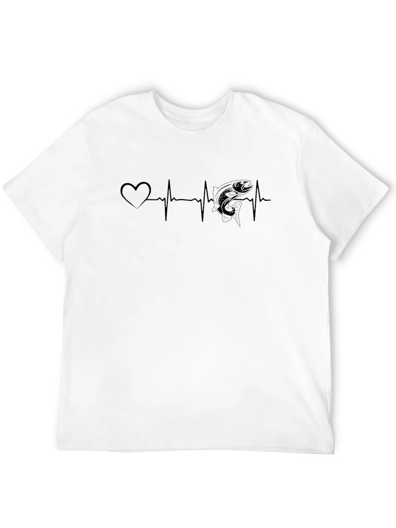 Heartbeat Fishing T-Shirt - Anglers Passion