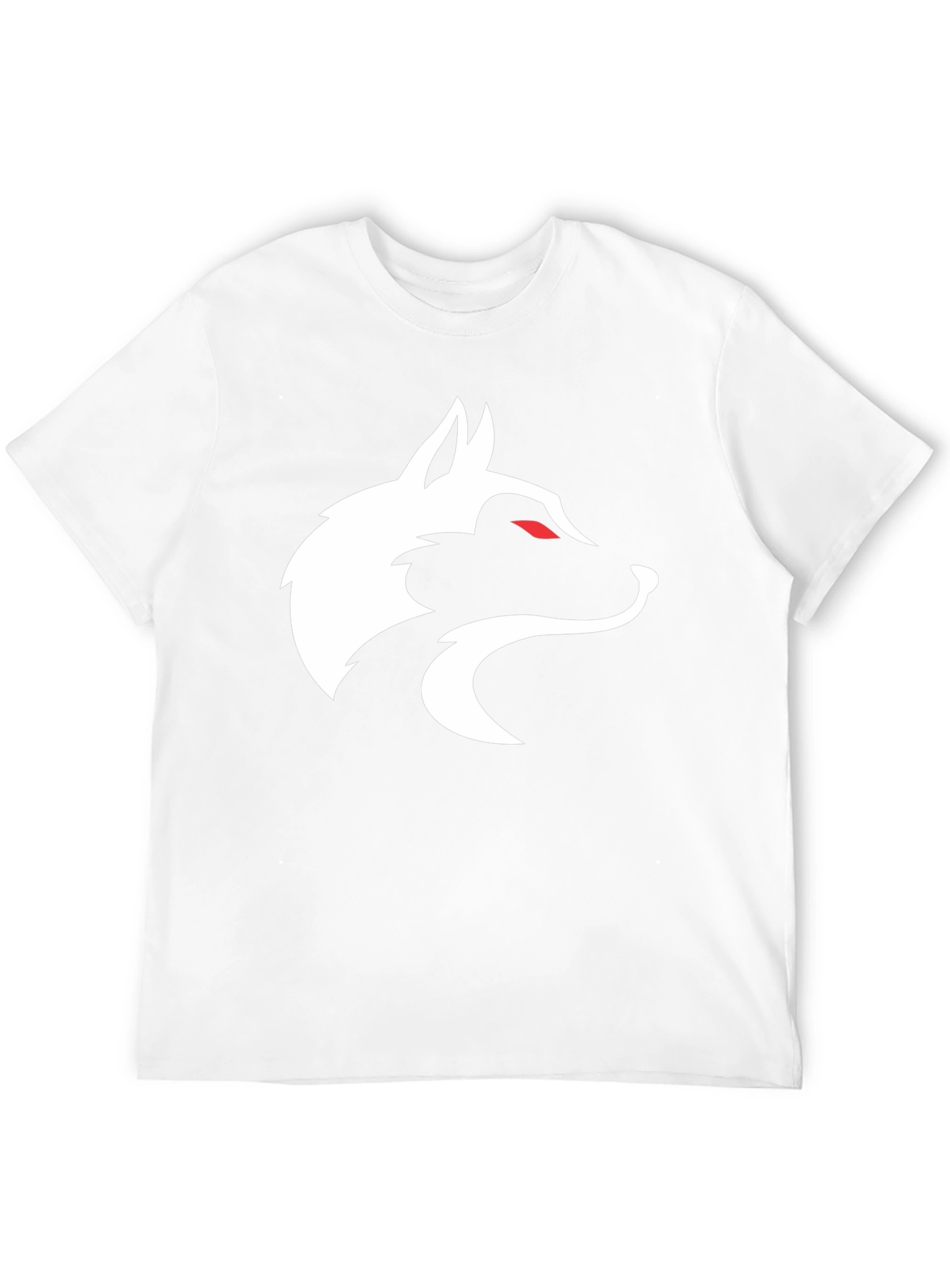 Wolf Graphic Tee - Sleek Black T-Shirt